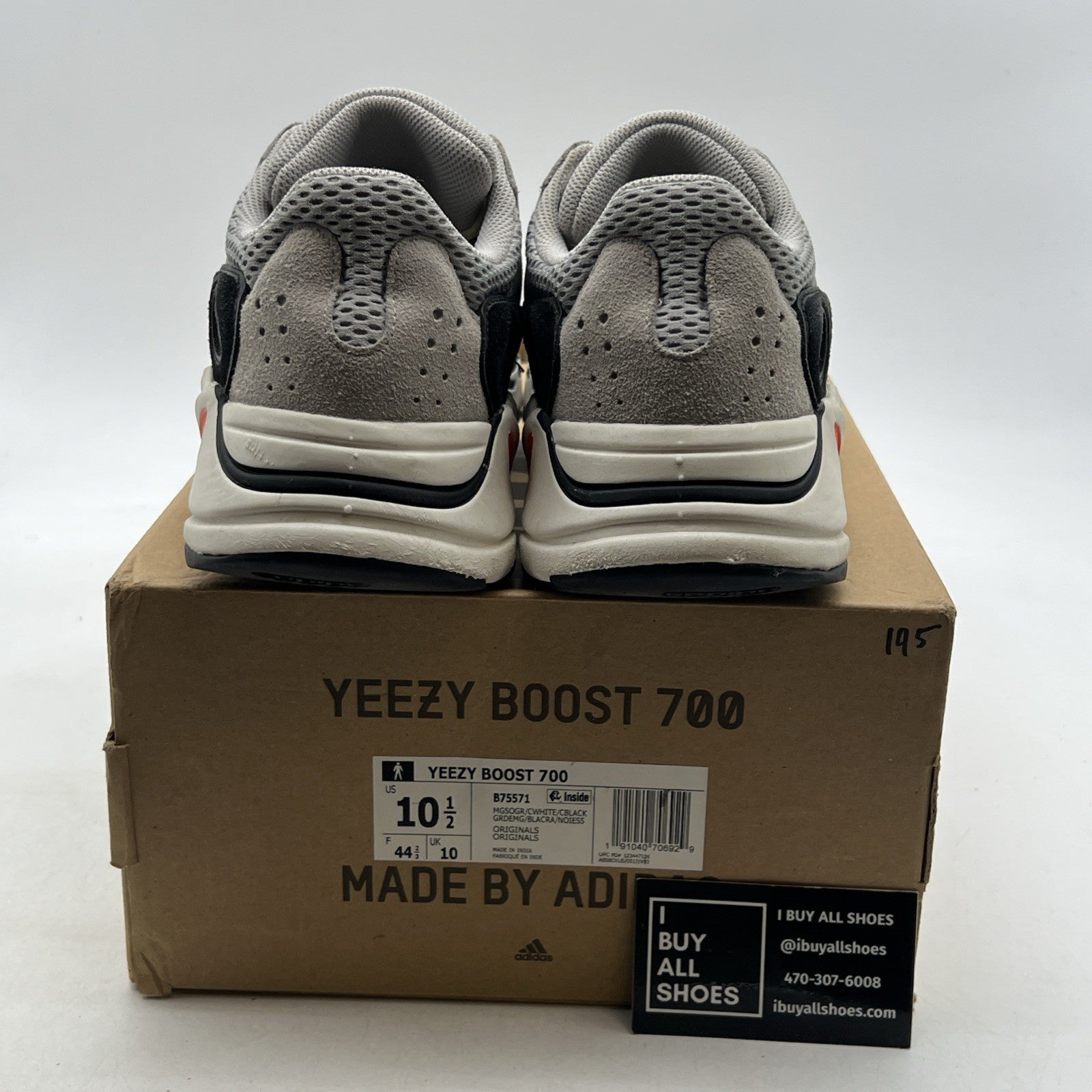 Size 10.5 - adidas Yeezy Boost 700 Low Wave Runner (B75571)