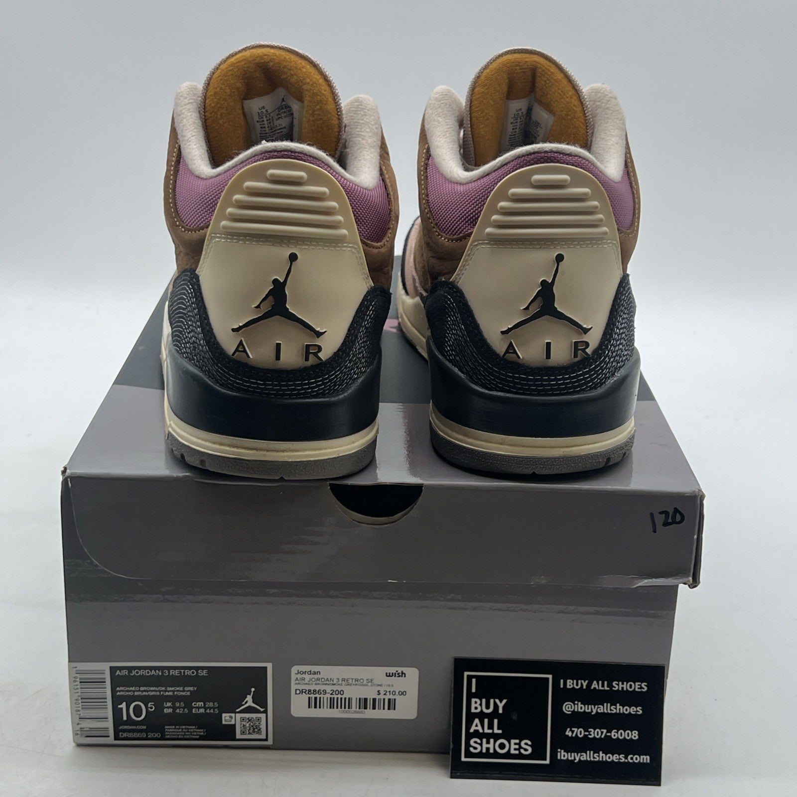 Size 10.5 - Air Jordan 3 Retro SE Winterized (DR8869-200)