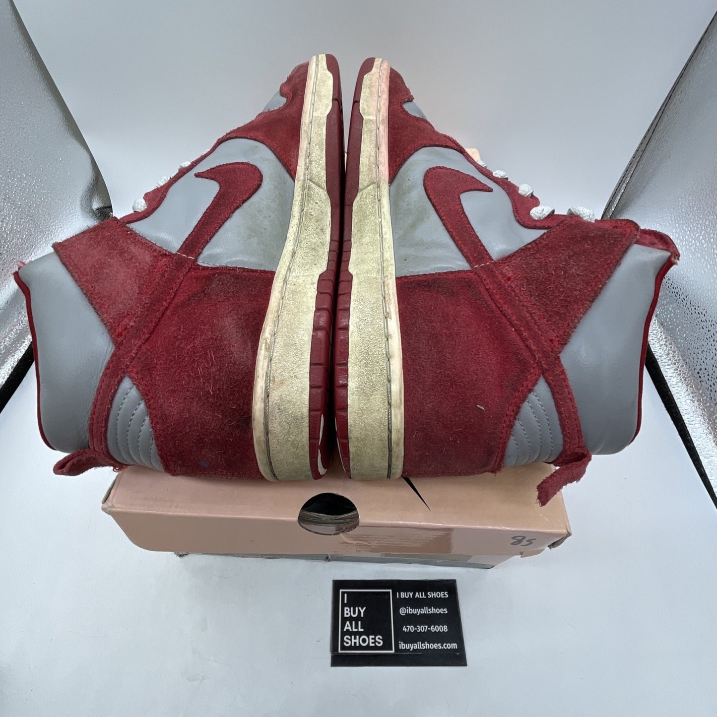 Size 11 - Nike Dunk Pro SB High UNLV (305050-061)