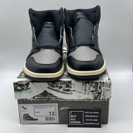 Size 12 - Reves Paris Air Kiy ‘85 Hi Black Smoke Grey