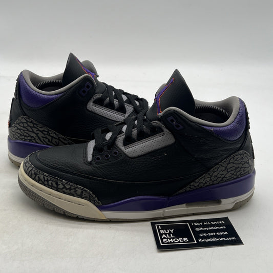 Size 8.5 - Air Jordan 3 Retro Court Purple (CT8532-050)