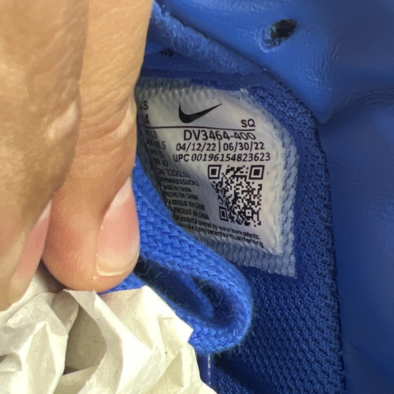 Size 14 - Nike AMBUSH x Air Force 1 Low Game Royal (DV3464-400)