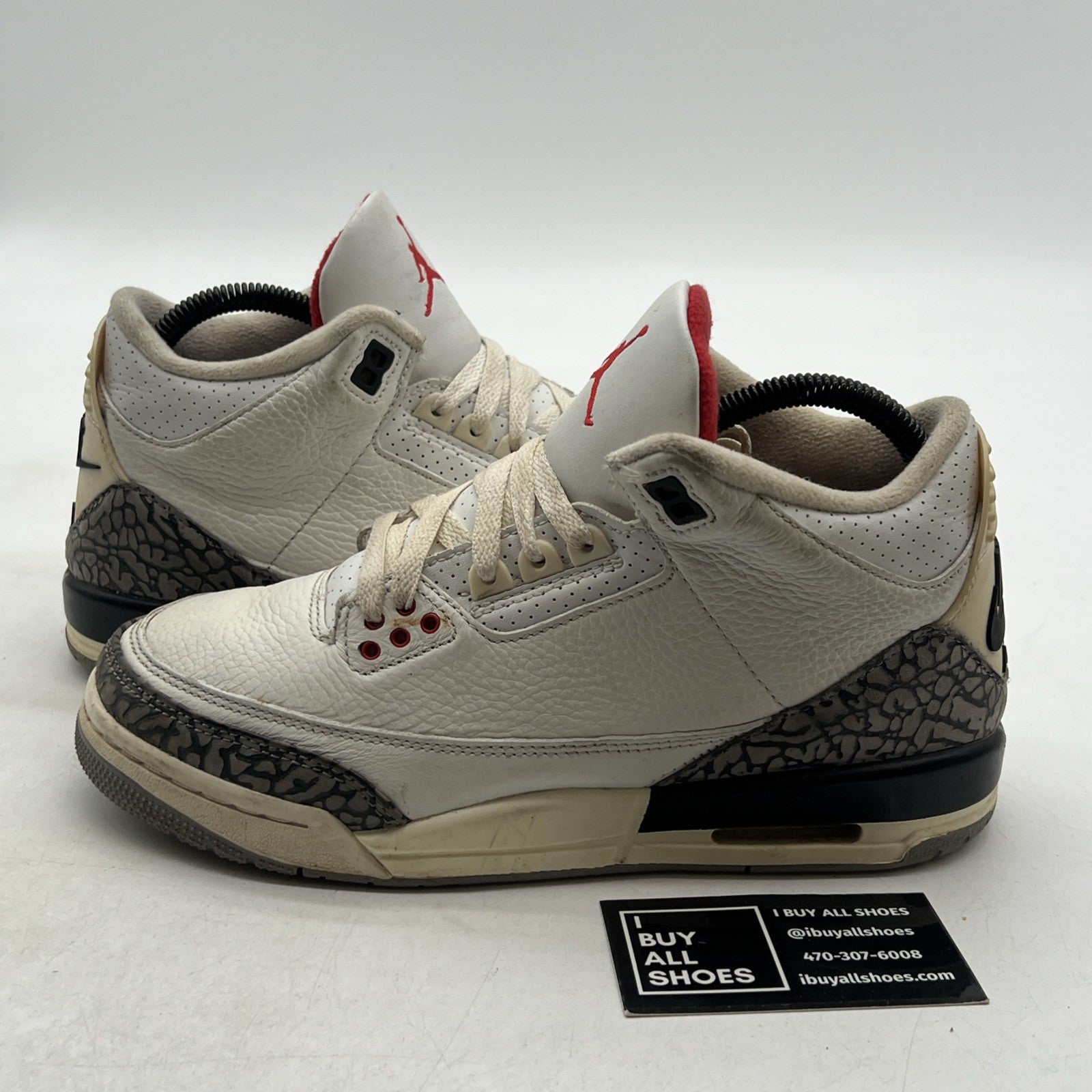 Size 6.5 - Air Jordan 3 Retro Mid White Cement Reimagined (DM0967-100)