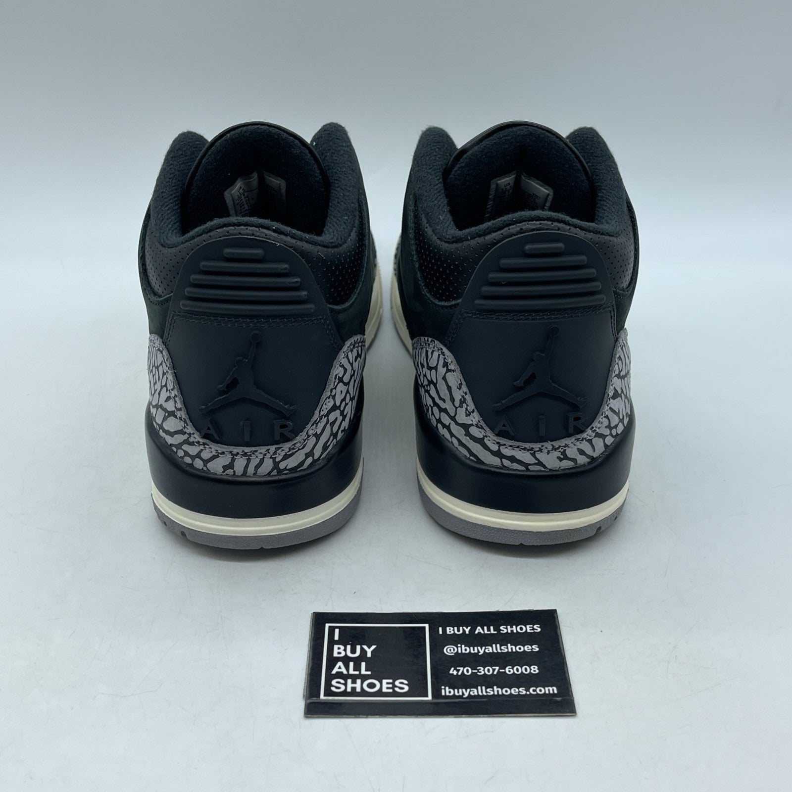 Size 11.5W - Air Jordan 3 Retro Mid Off Noir (CK9246-001)