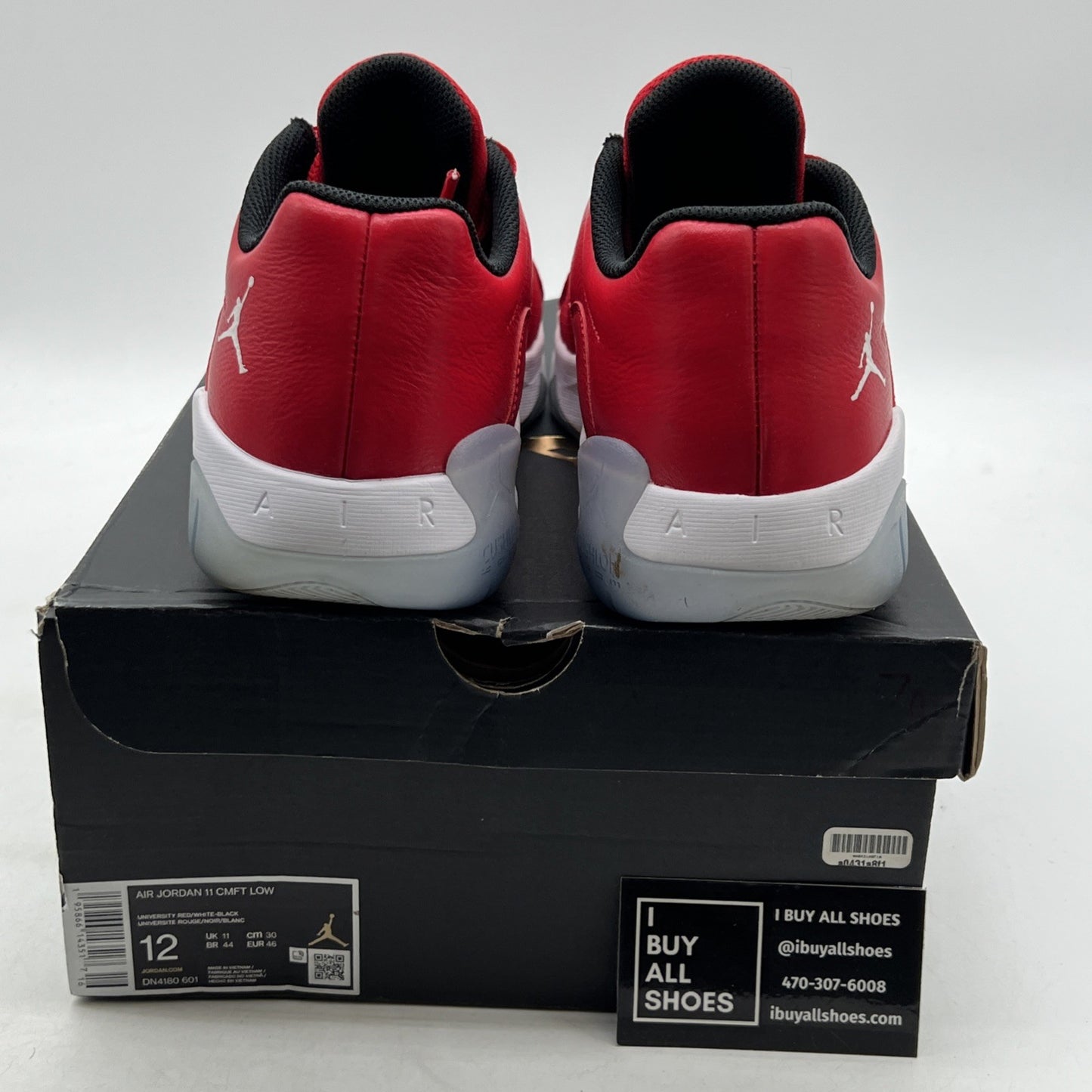 Size 12 - Air Jordan 11 CMFT Low University Red (DN4180-601)