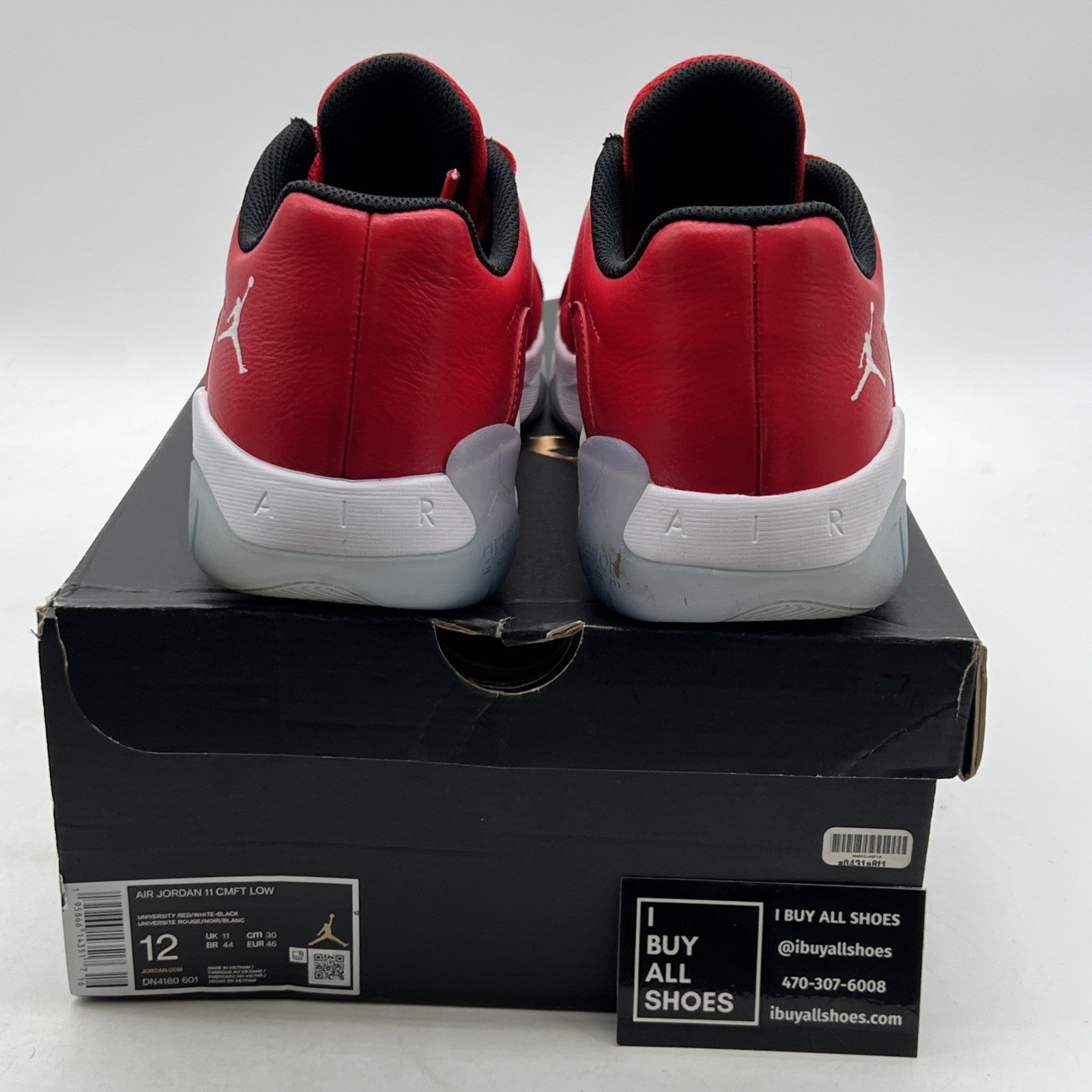 Size 12 - Air Jordan 11 CMFT Low University Red (DN4180-601)