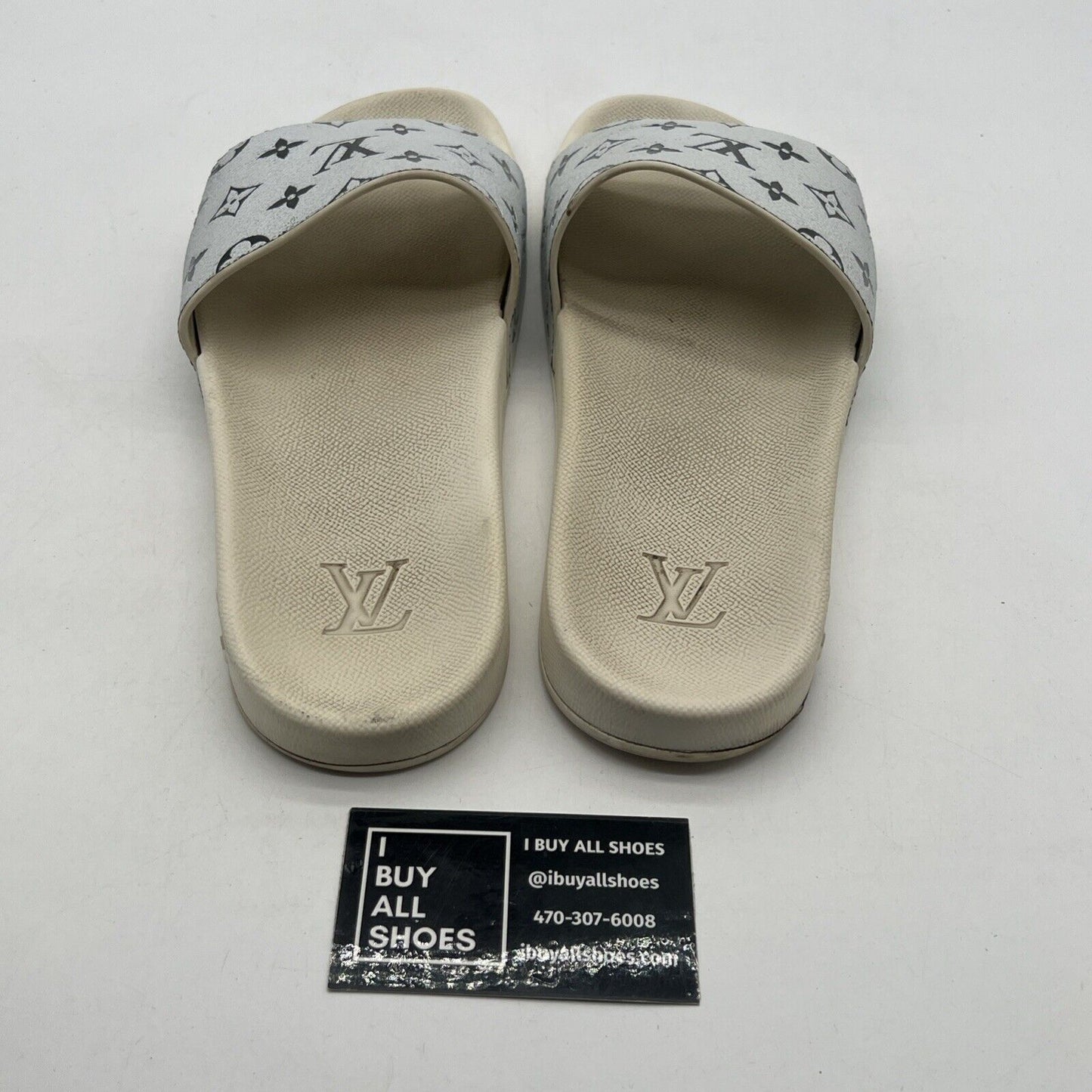 Size 10.5 - LOUIS VUITTON sandals white