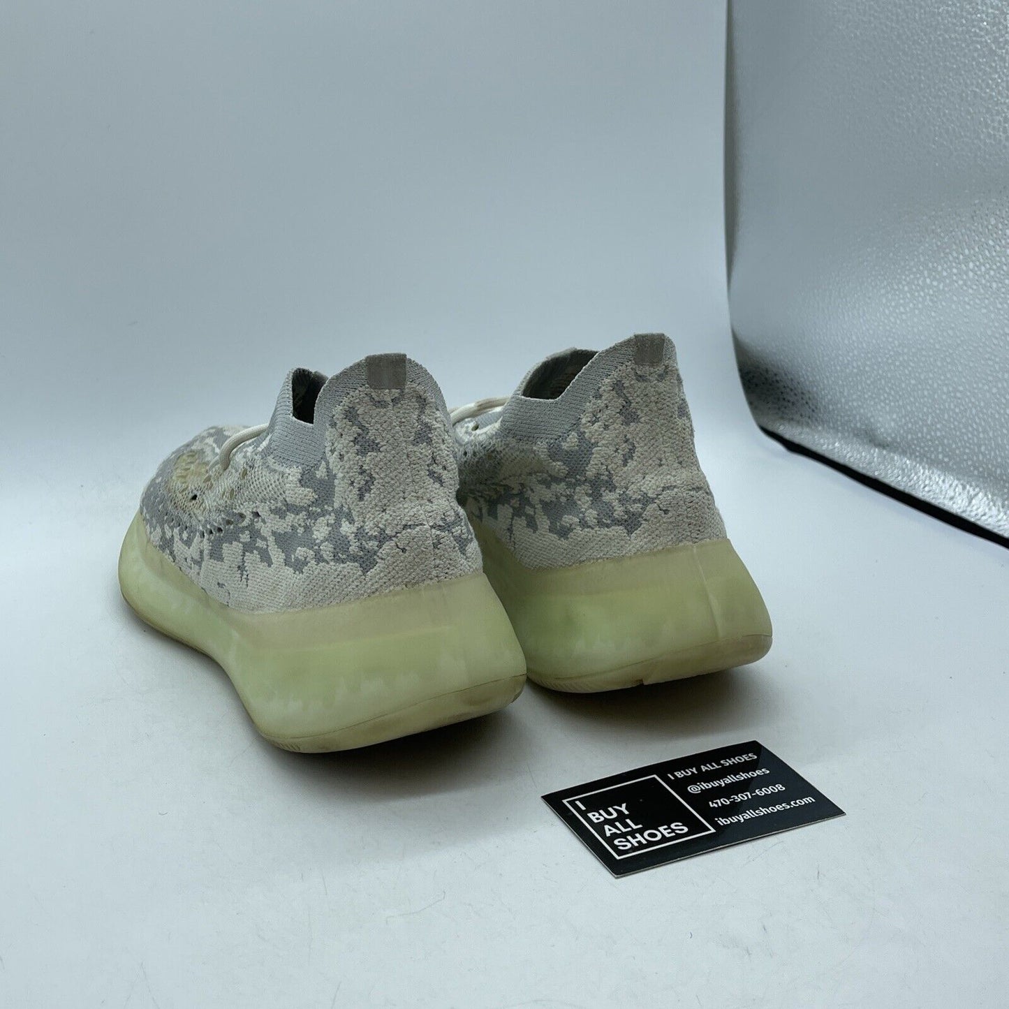 Size 8 - adidas Yeezy Boost 380 Alien Grey Tan Brown Suede (FV3260)