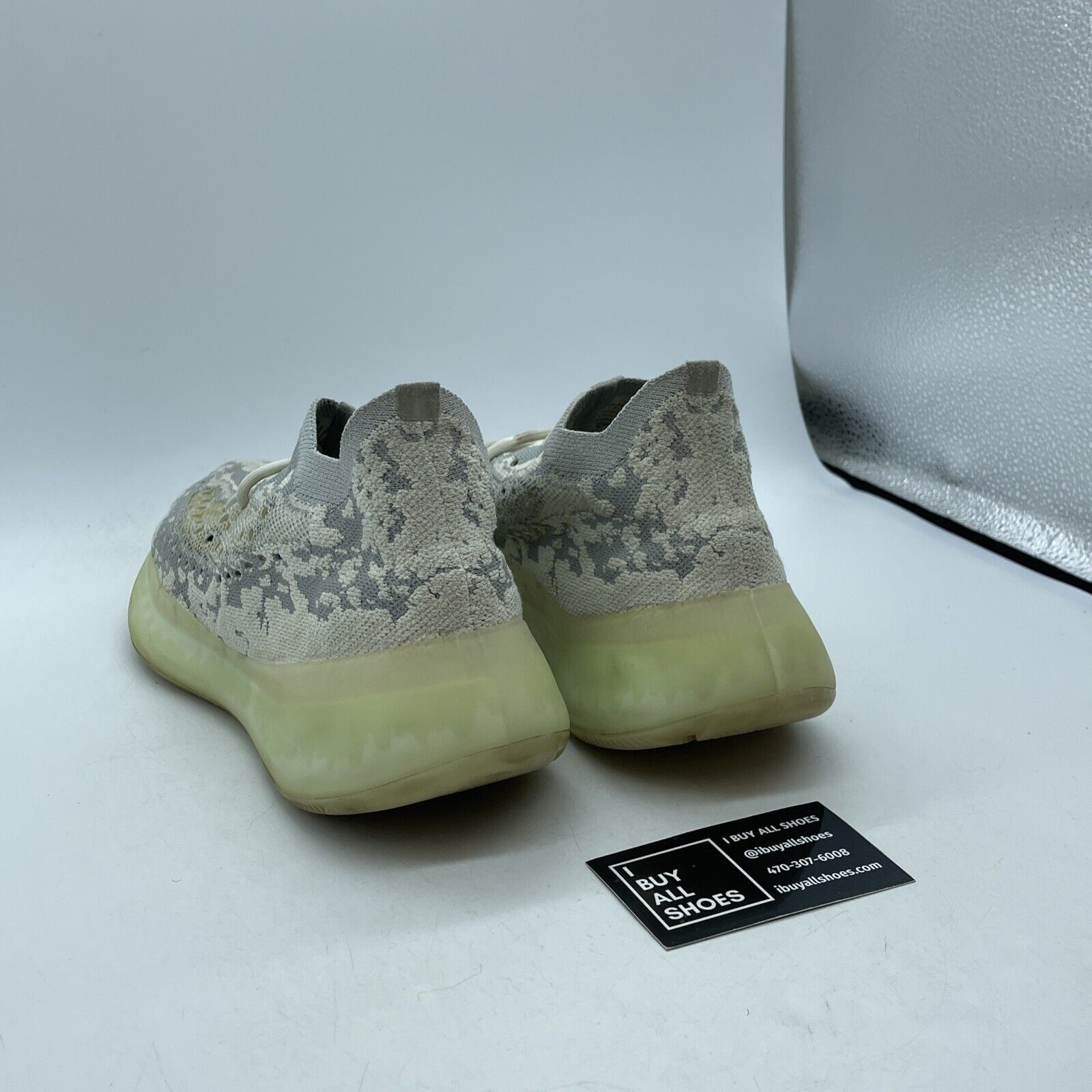 Size 8 - adidas Yeezy Boost 380 Alien Grey Tan Brown Suede (FV3260)