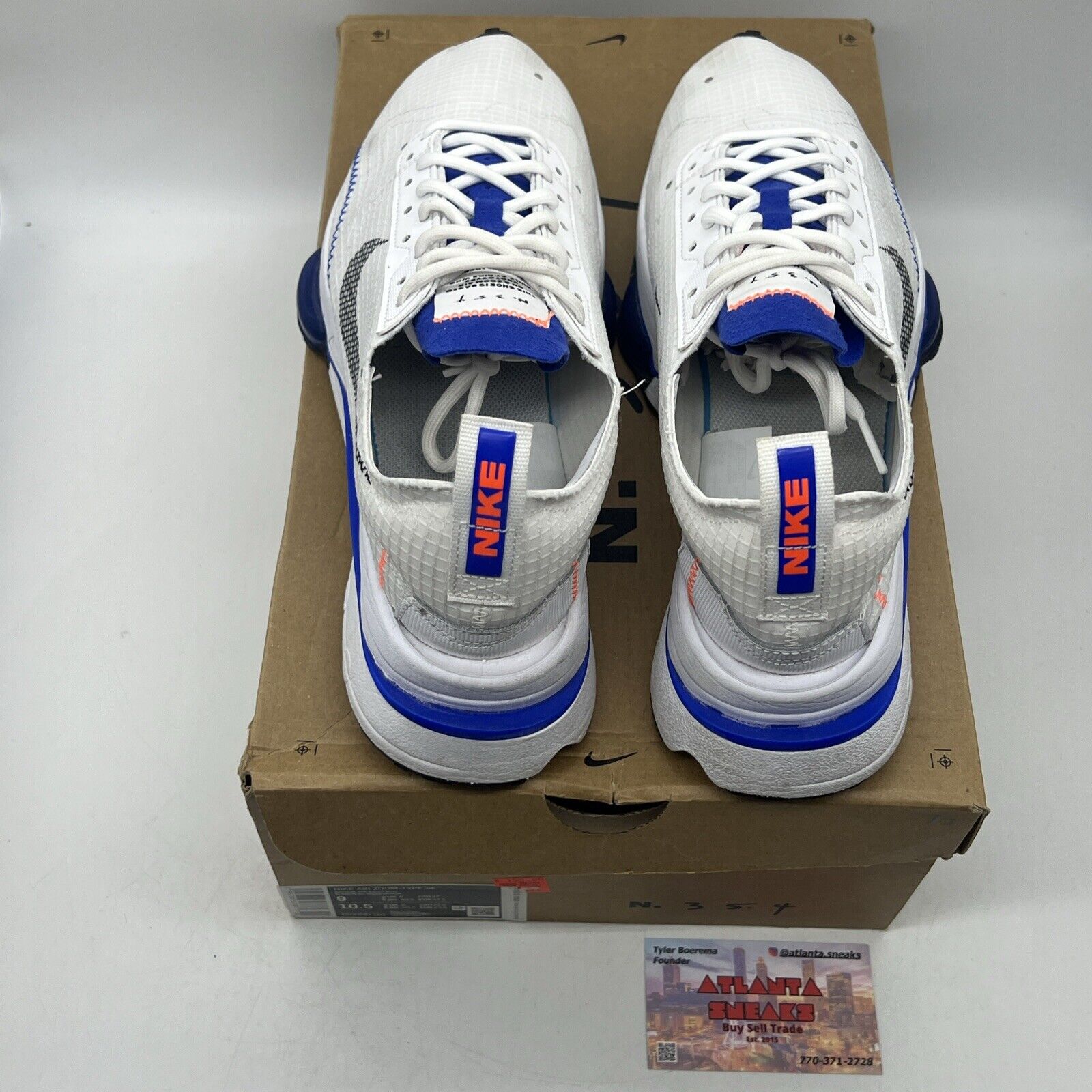 Size 9 - Nike Air Zoom-Type SE White Racer Blue (CV2220-101)