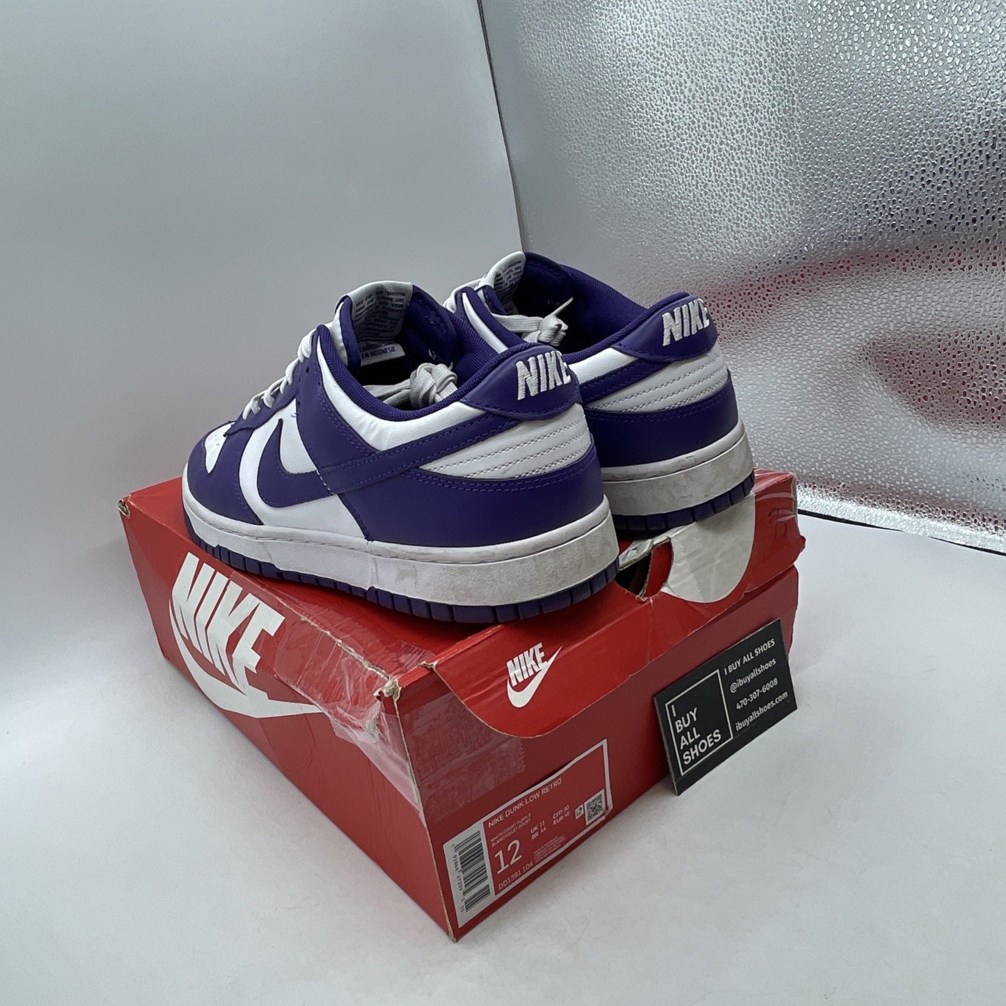 Size 12 - Nike Dunk Low Retro Court Purple 2022 (DD1391-104)