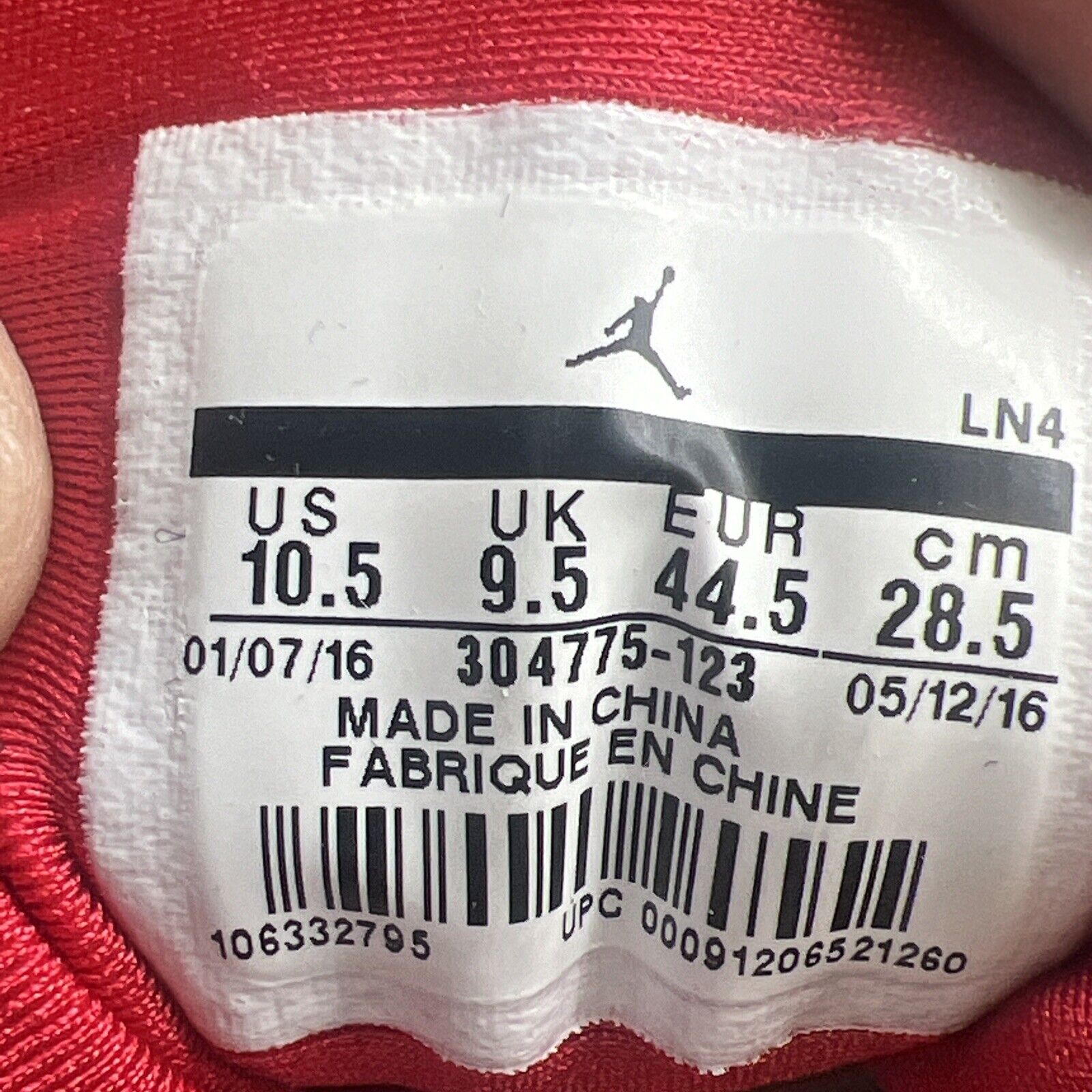 Size 10.5 - Air Jordan 7 Retro Tinker Alternate (304775-123)