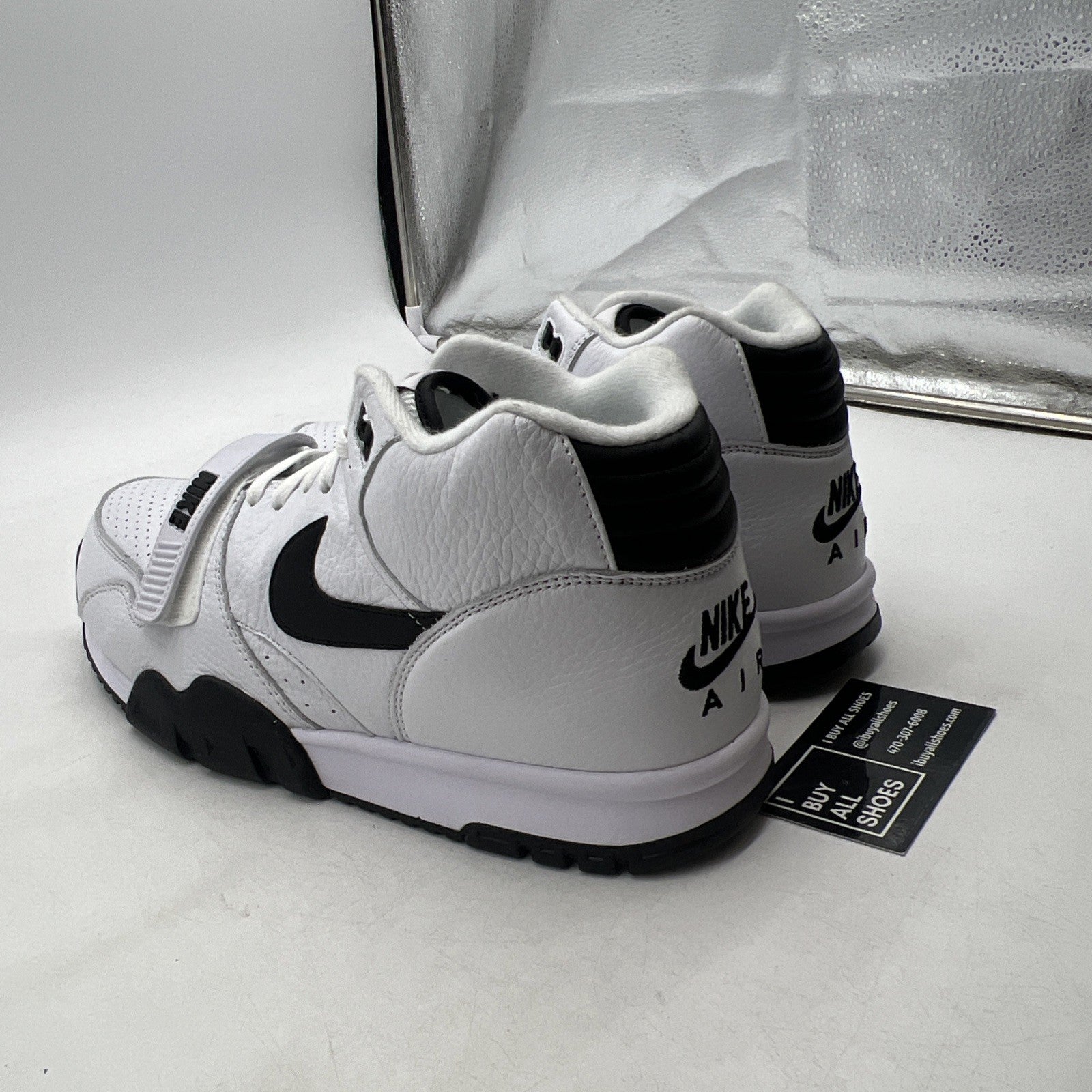 Size 11.5 - Nike Air Trainer 1 White Black (FB8066-100)