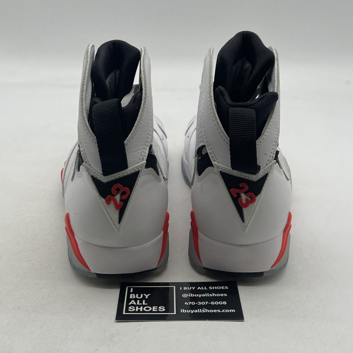 Size 8.5 - Air Jordan 7 Retro White Infrared (CU9307-160)