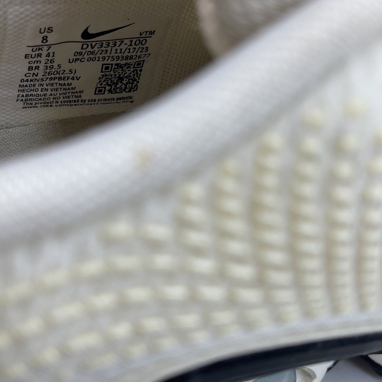 Size 9 - Nike Air Max DN Sail Black White Suede Leather (DV3337-100)