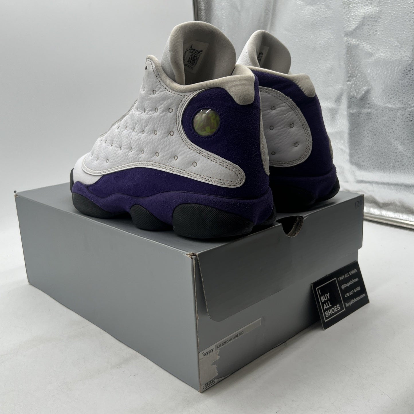 Size 11 - Air Jordan 13 Retro Lakers (414571-105)