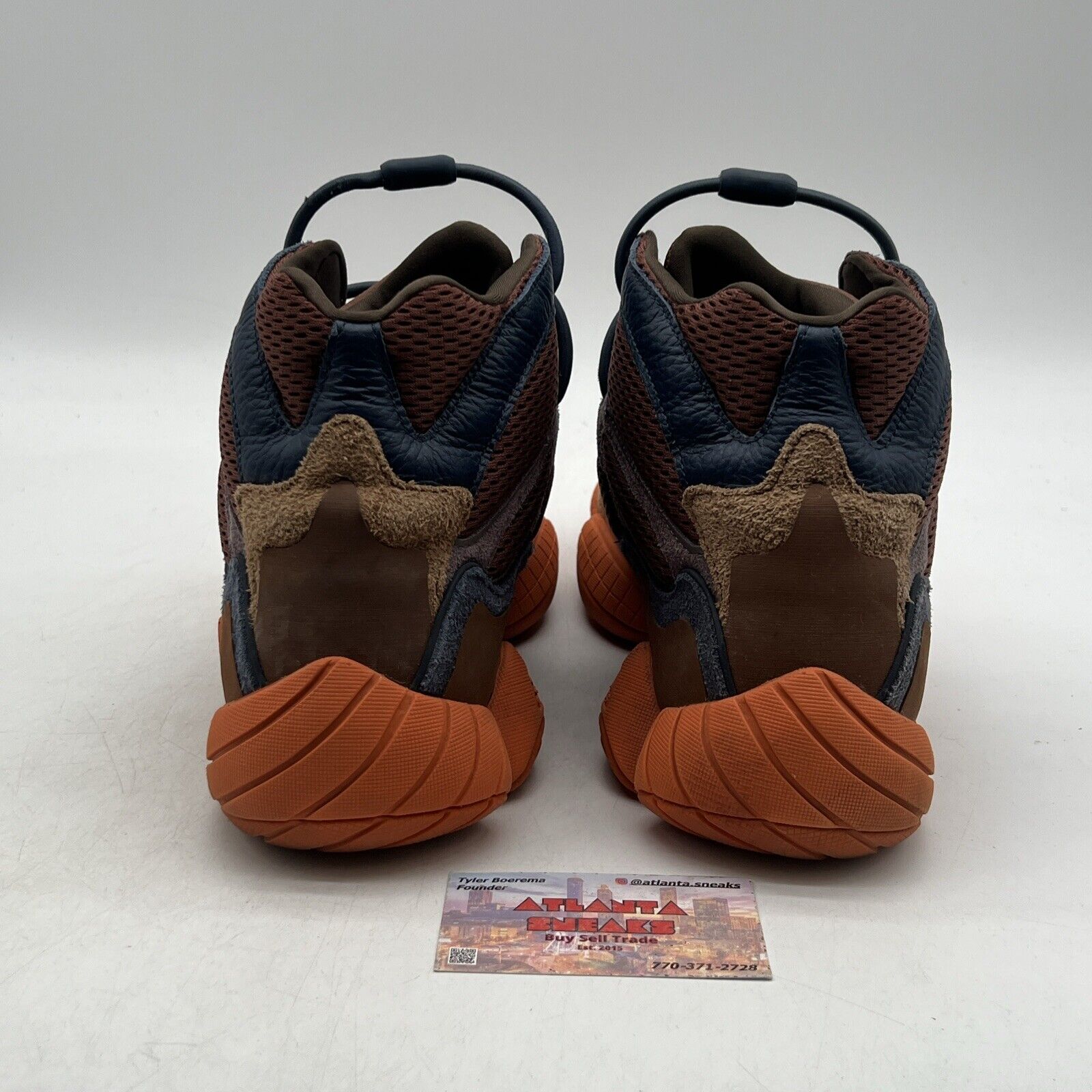 Size 11.5 - adidas Yeezy 500 High Tactical Orange (GW2873)