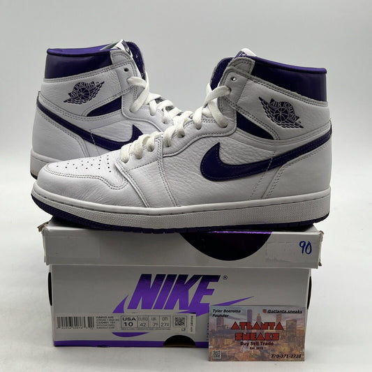 Size 10 - Air Jordan 1 OG High Court Purple W (CD0461-151)