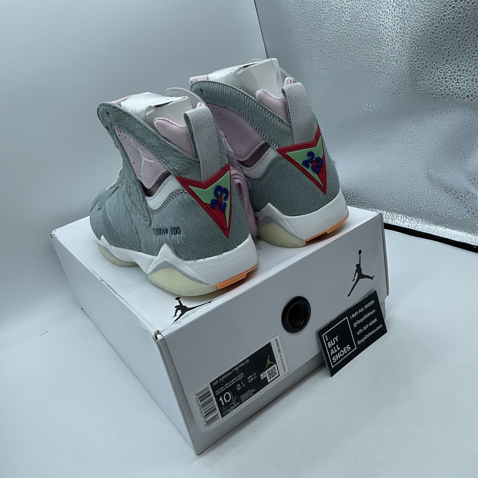Size 10 - Air Jordan 7 Retro SE Hare 2.0 (CT8528-002))