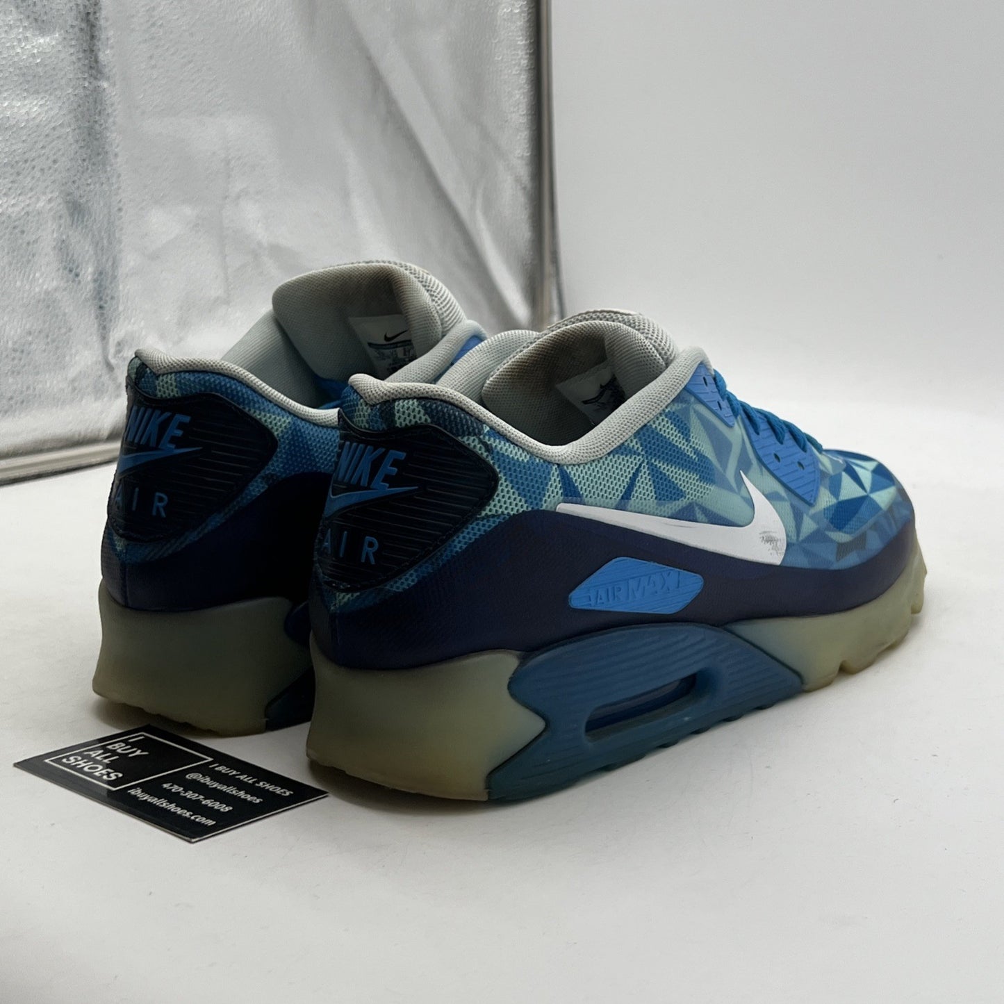 Size 13 - Nike Air Max 90 Ice Barely Blue (631748-401)
