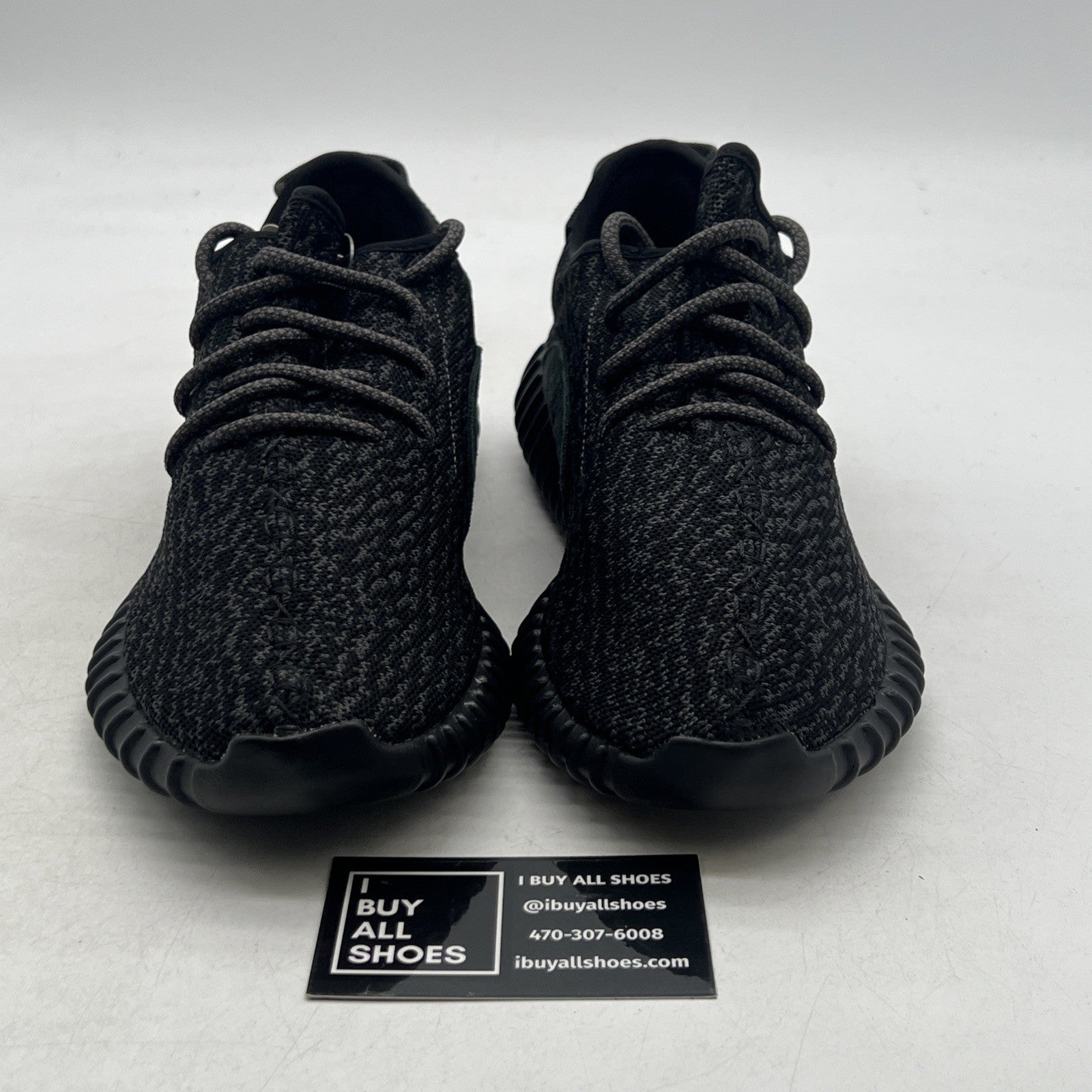 Size 9 - Adidas Yeezy Boost 350 2016 Pirate Black (BB5350)