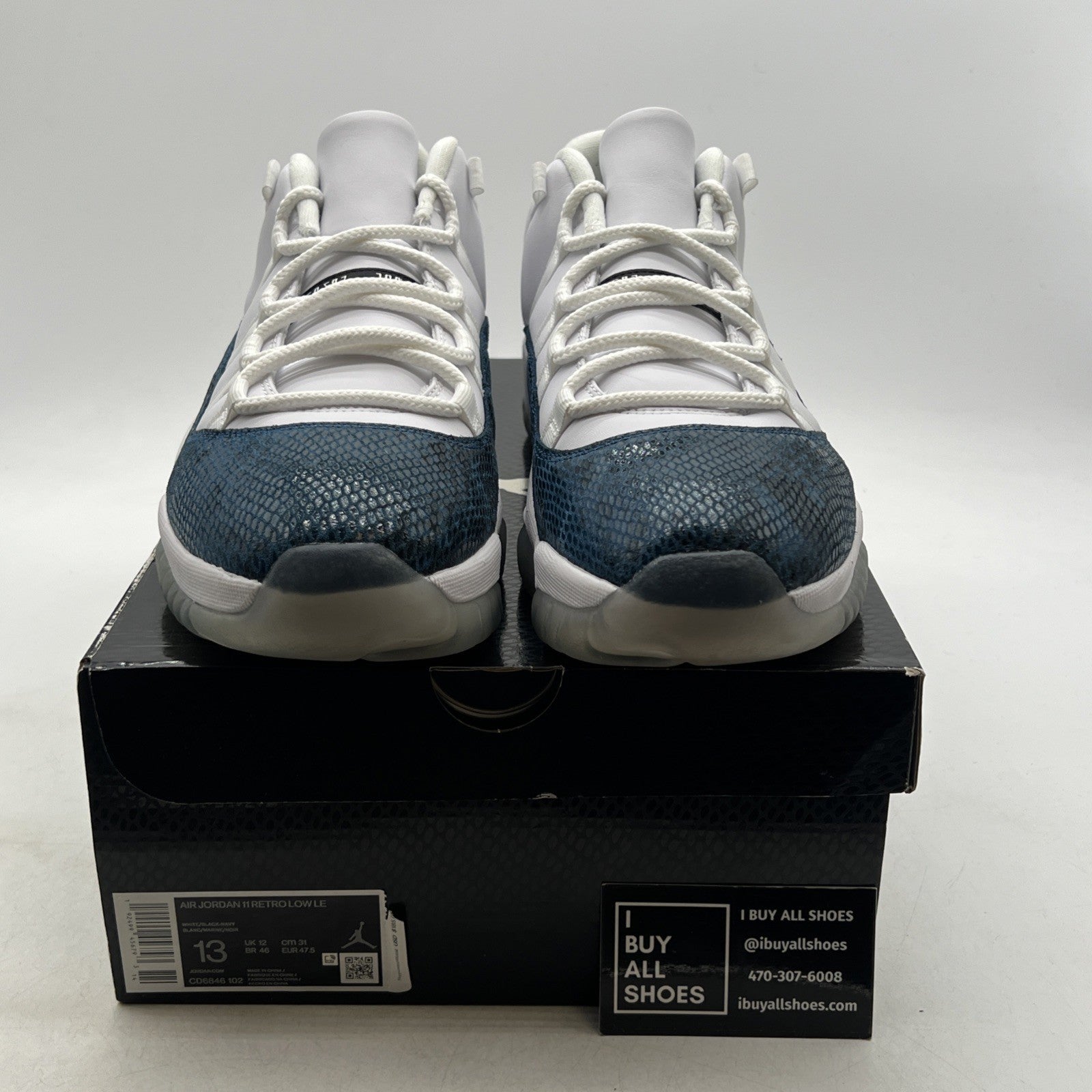 Size 13 - Air Jordan 11 Retro Low Snakeskin 2019 (CD6846-102)