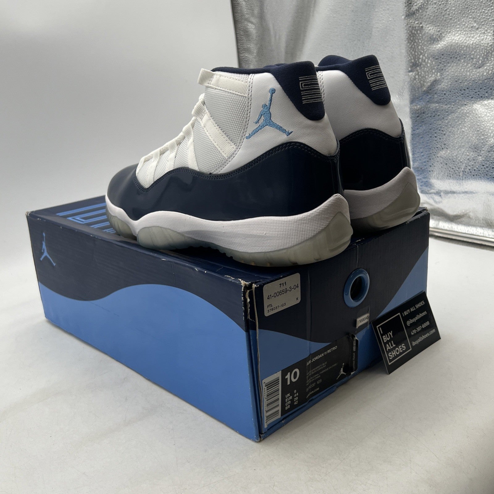Size 10 - Air Jordan 11 Retro High Win Like '82 (378037-123)