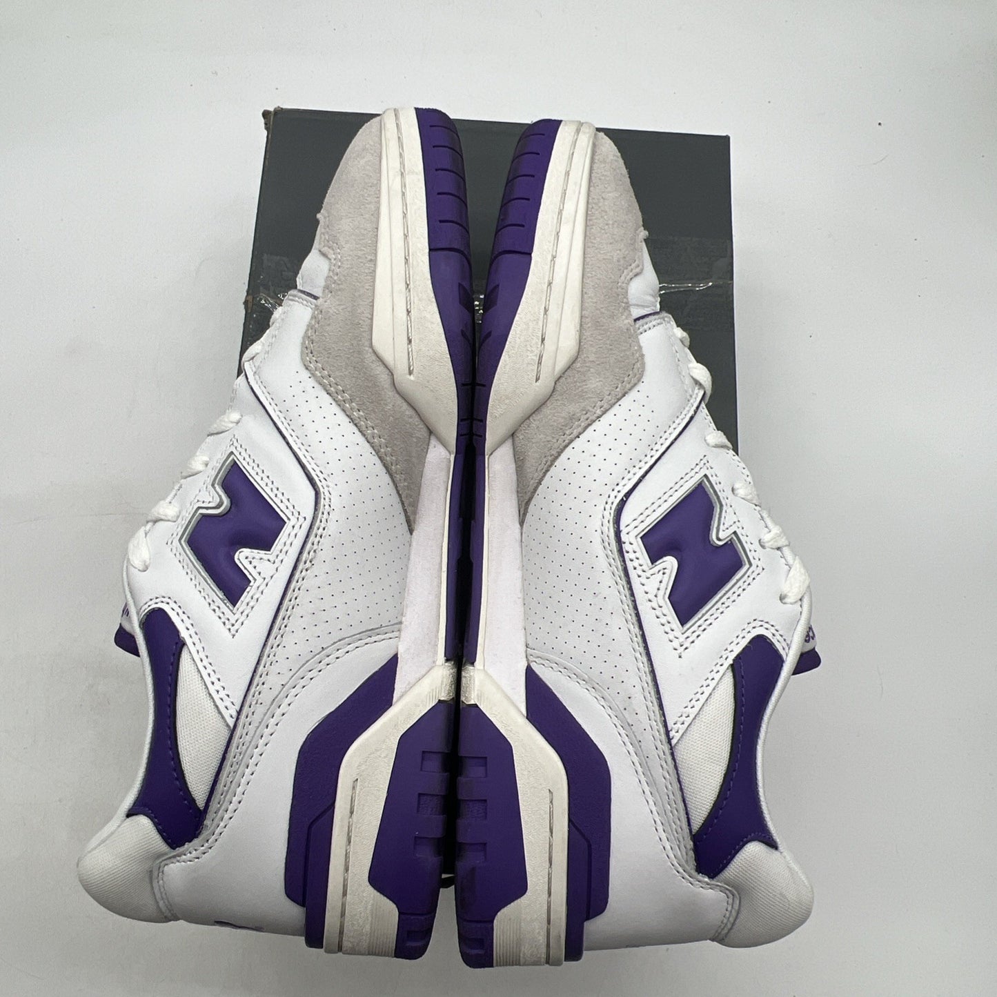 Size 12 - New Balance 550 White Purple (BB550WR1)