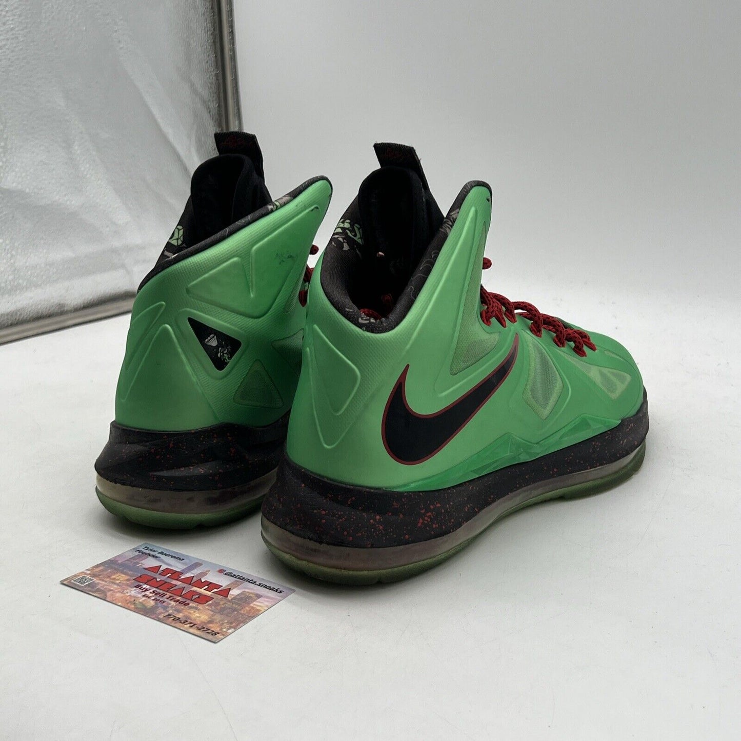 Size 9 - Nike LeBron 10 Cutting Jade (541100-303)