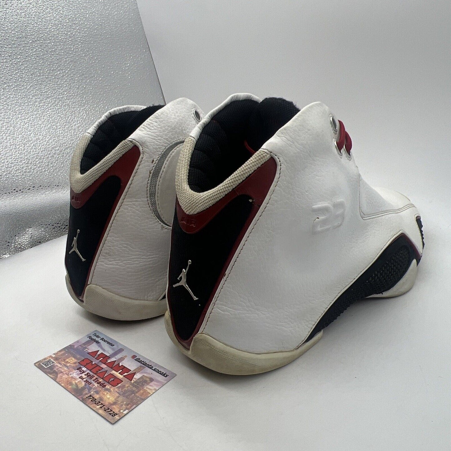 Size 12 - Air Jordan 21 OG White Varsity Red Leather Suede (313038-161)