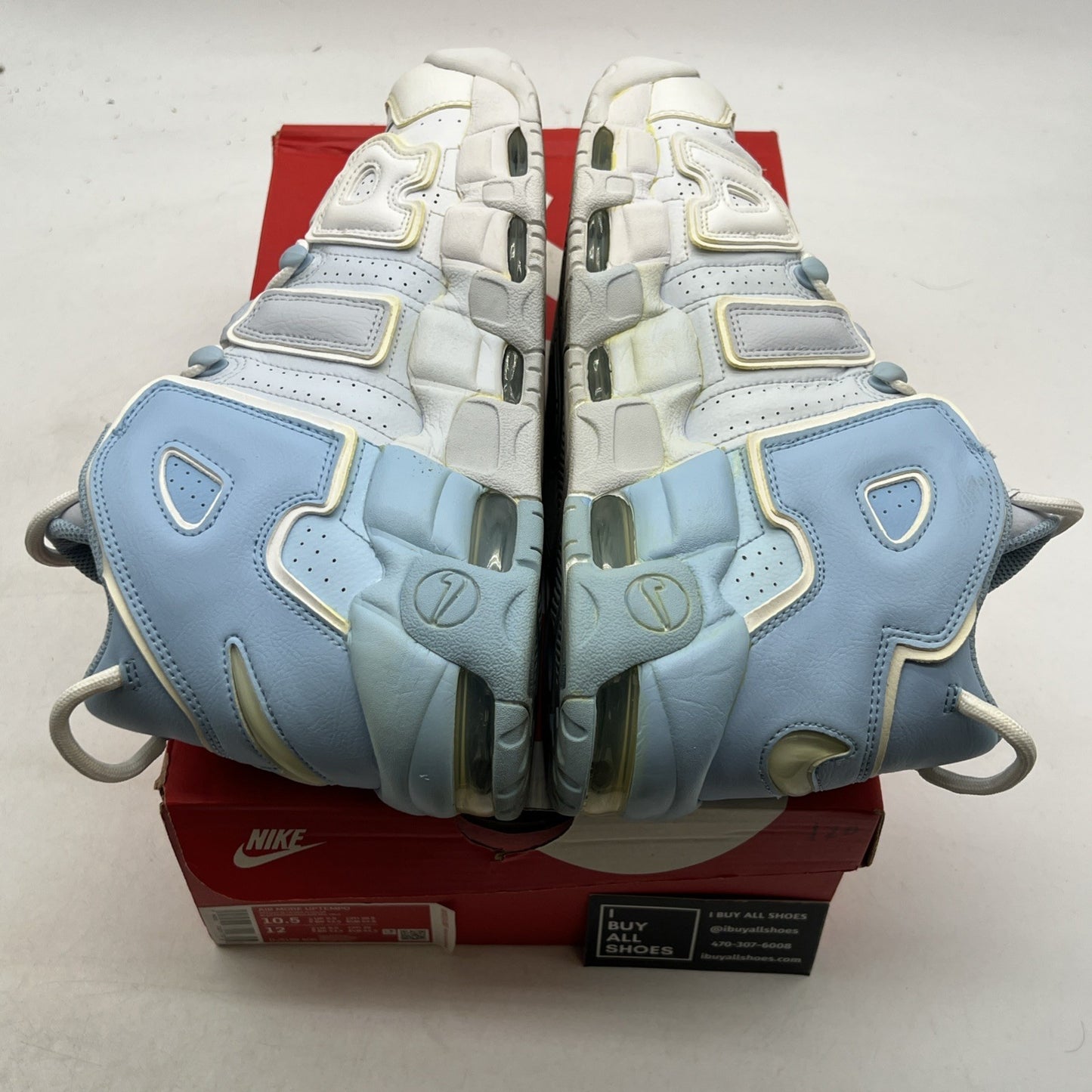 Size 10.5 - Nike Air More Uptempo Psychic Blue (DJ5159-400)