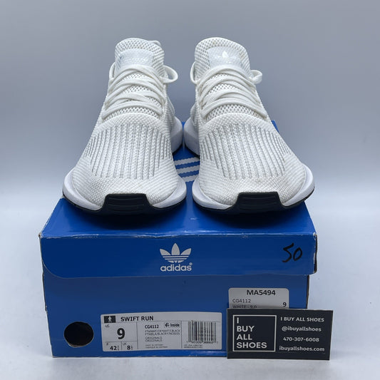 Size 9 - Adidas Swift Run White (CG4112)