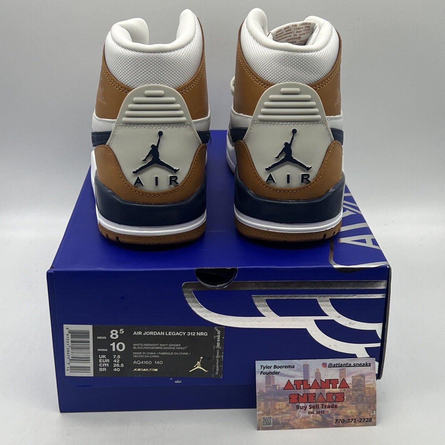 Size 8.5 - Just Don x Jordan Legacy 312 Medicine Ball Brand New Og All