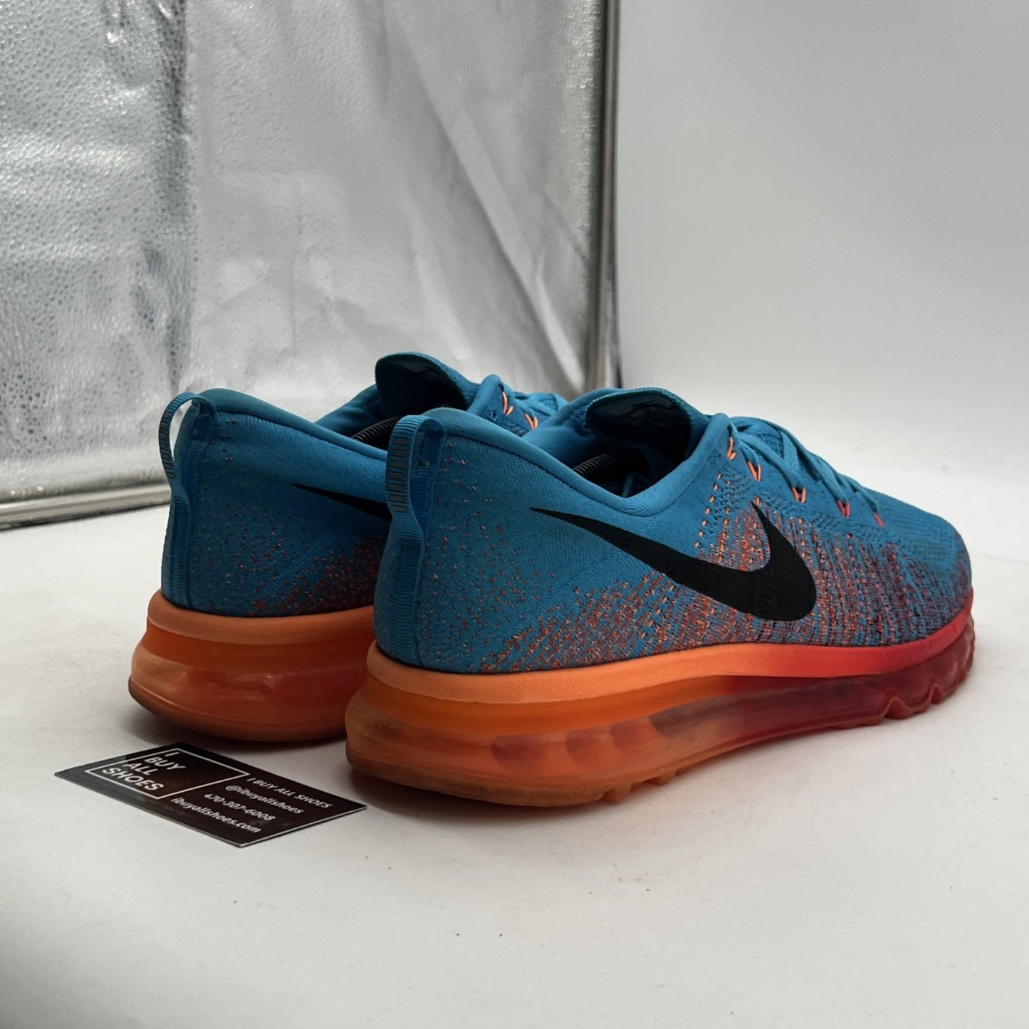 Size 13 - Nike Flyknit Max Vivid Blue (620469-406)