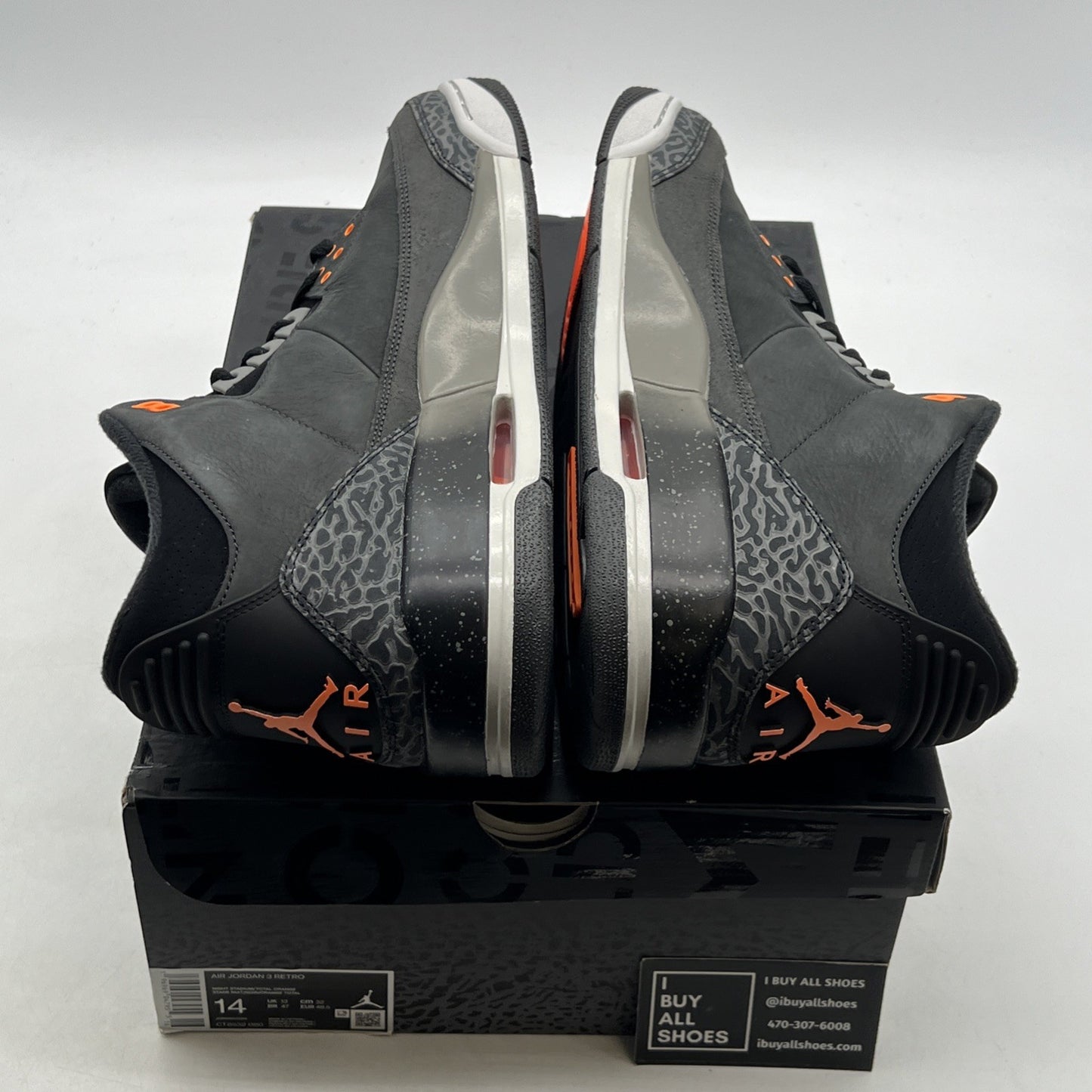 Size 14 - Air Jordan 3 Retro 2023 Mid Fear (CT8532-080)