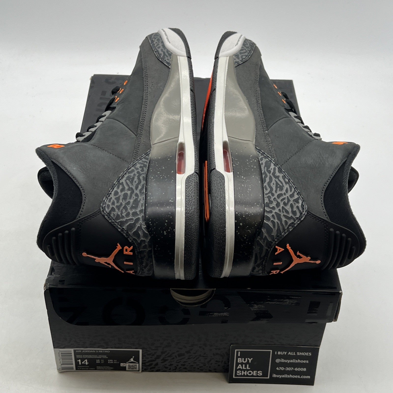 Size 14 - Air Jordan 3 Retro 2023 Mid Fear (CT8532-080)
