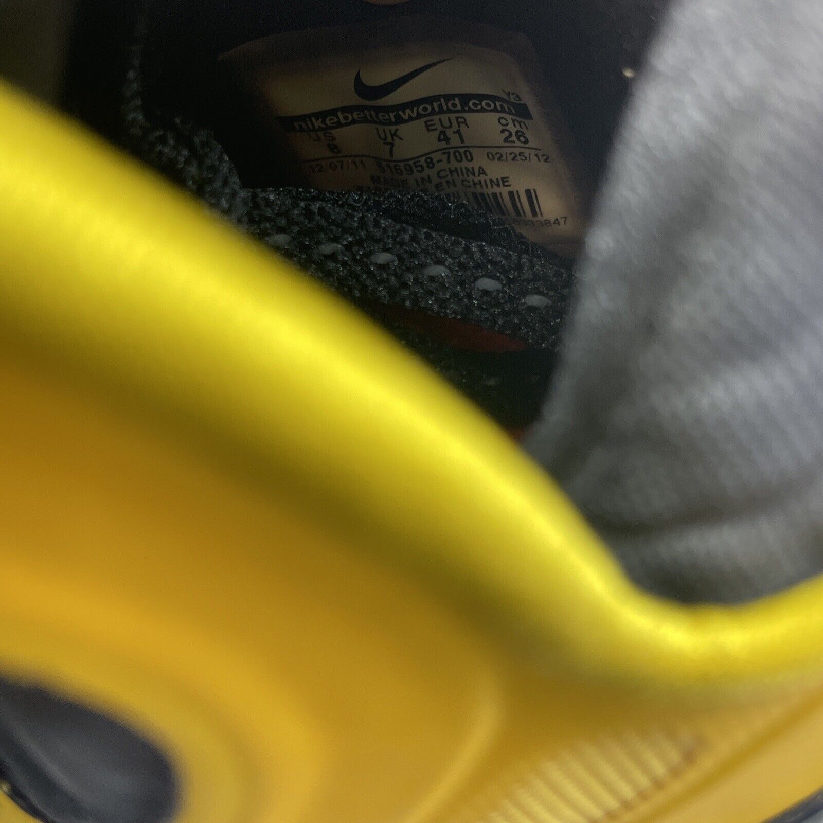 Size 8 - Nike LeBron 9 P.S. Elite Taxi