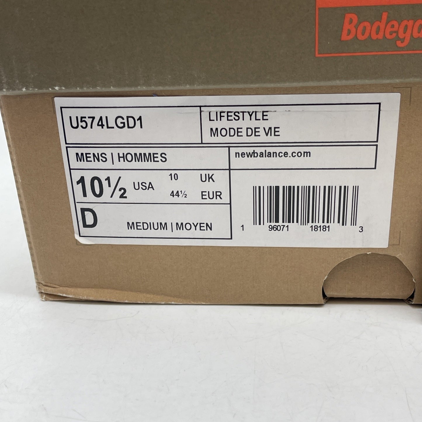 Size 10.5 - New Balance Bodega x 574 Legacy Departure Suede (U574LGD1)