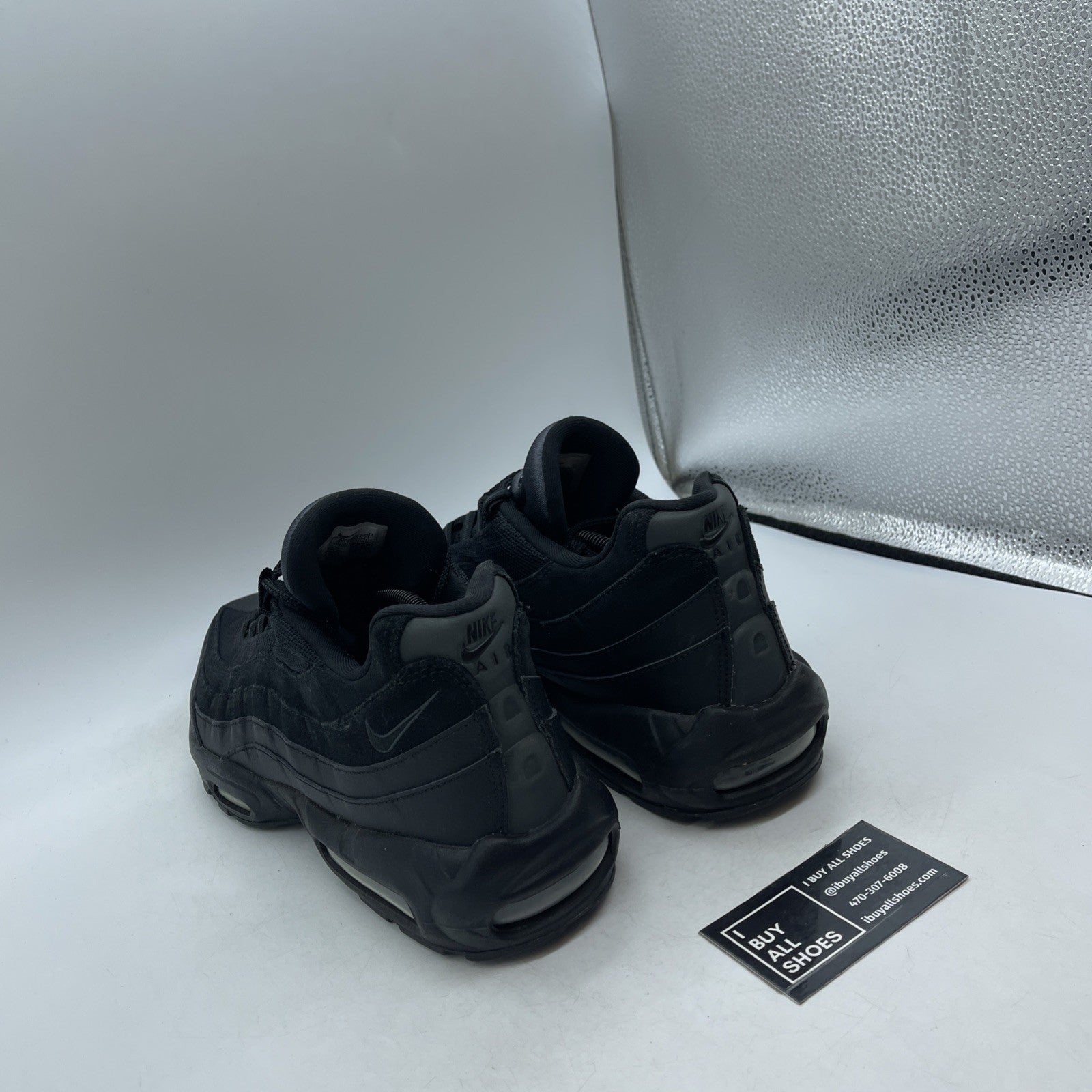 Size 14 - Nike Air Max 95 Essential Triple Black (AT9865-001)
