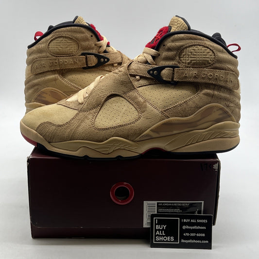 Size 13 - Rui Hachimura x Air Jordan 8 Retro SE Black Samurai (DO2496-700)