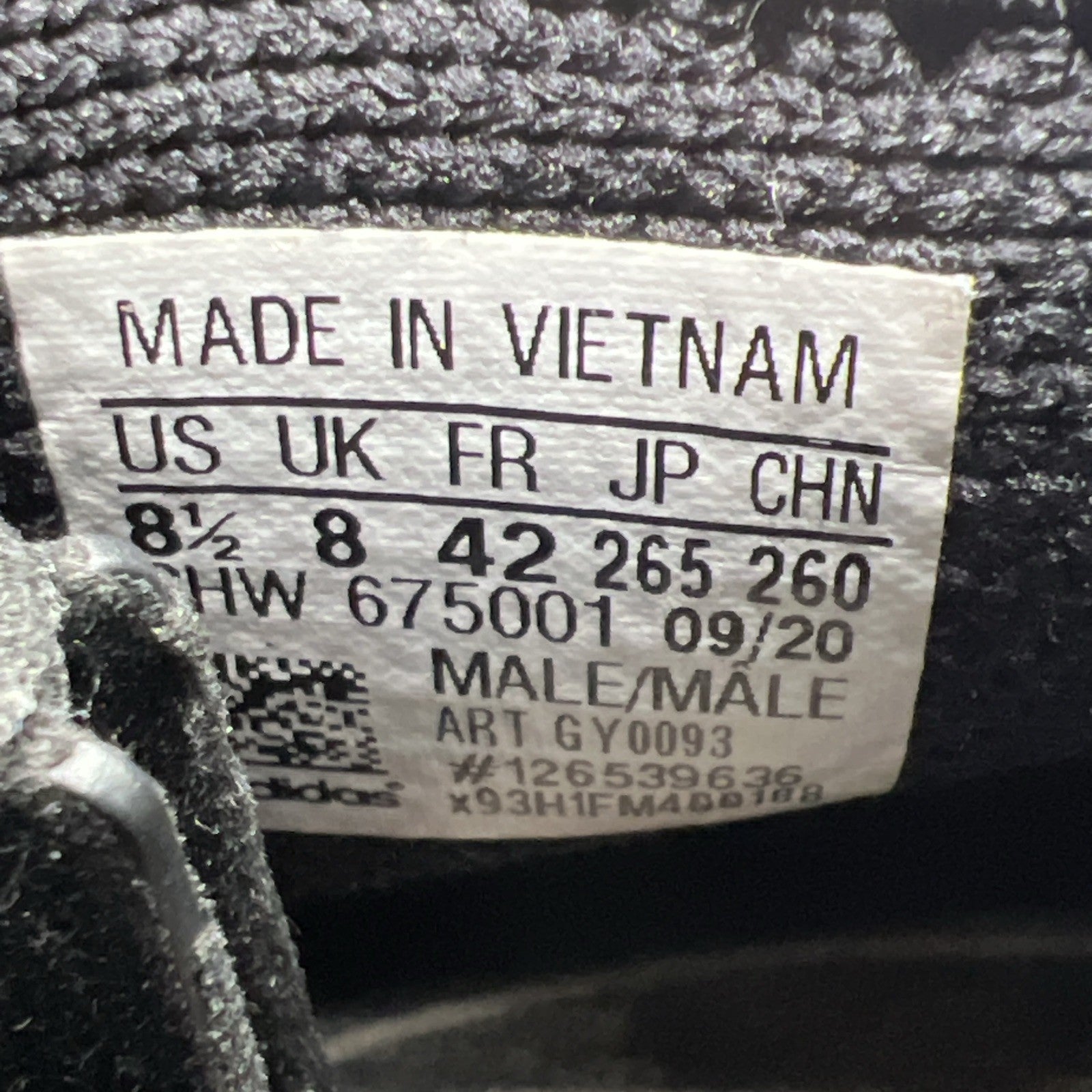 Size 8.5 - adidas Pharrell x NMD Human Race Black (GY0093)