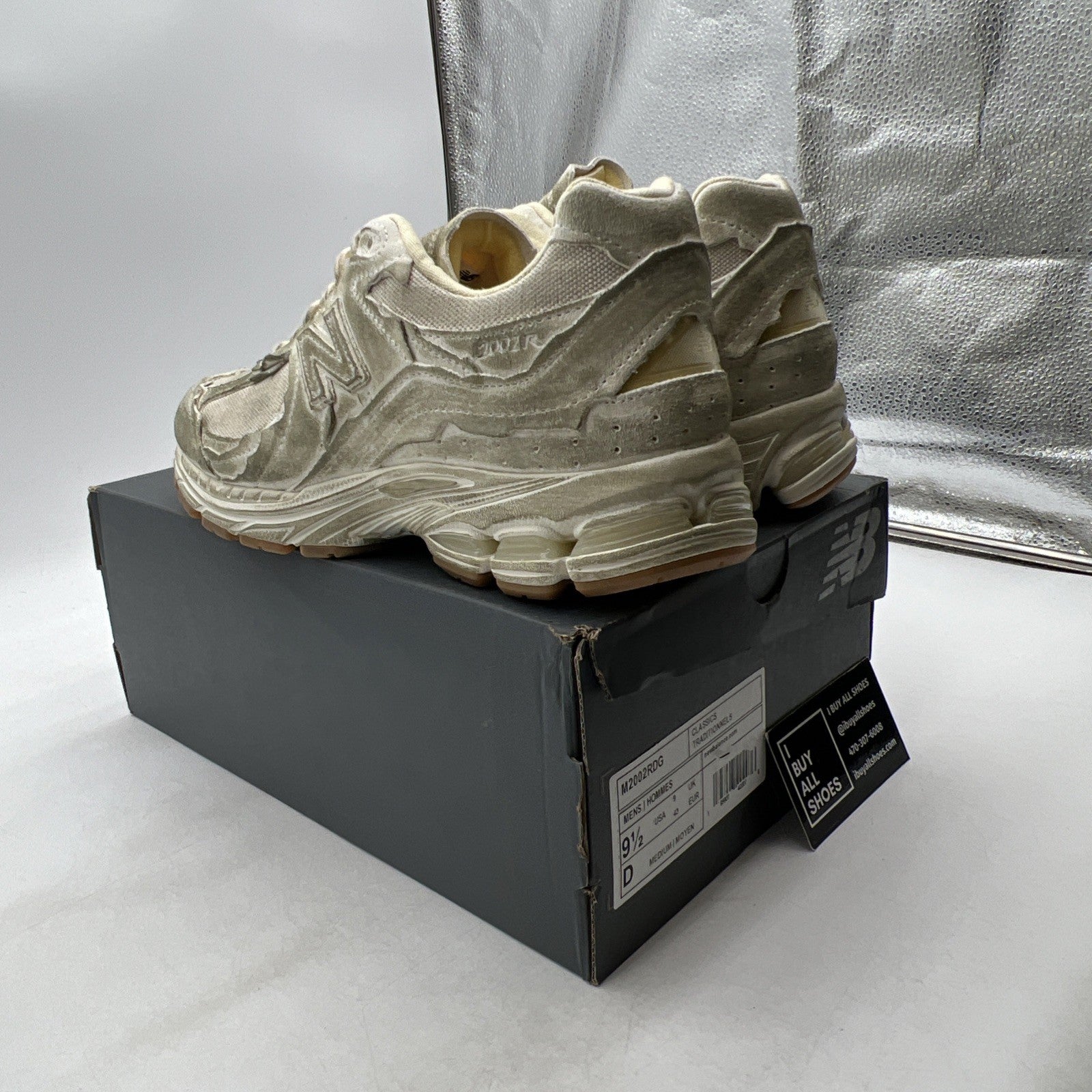 Size 9.5 - New Balance 2002R Protection Pack - Distressed (M2002RDG)