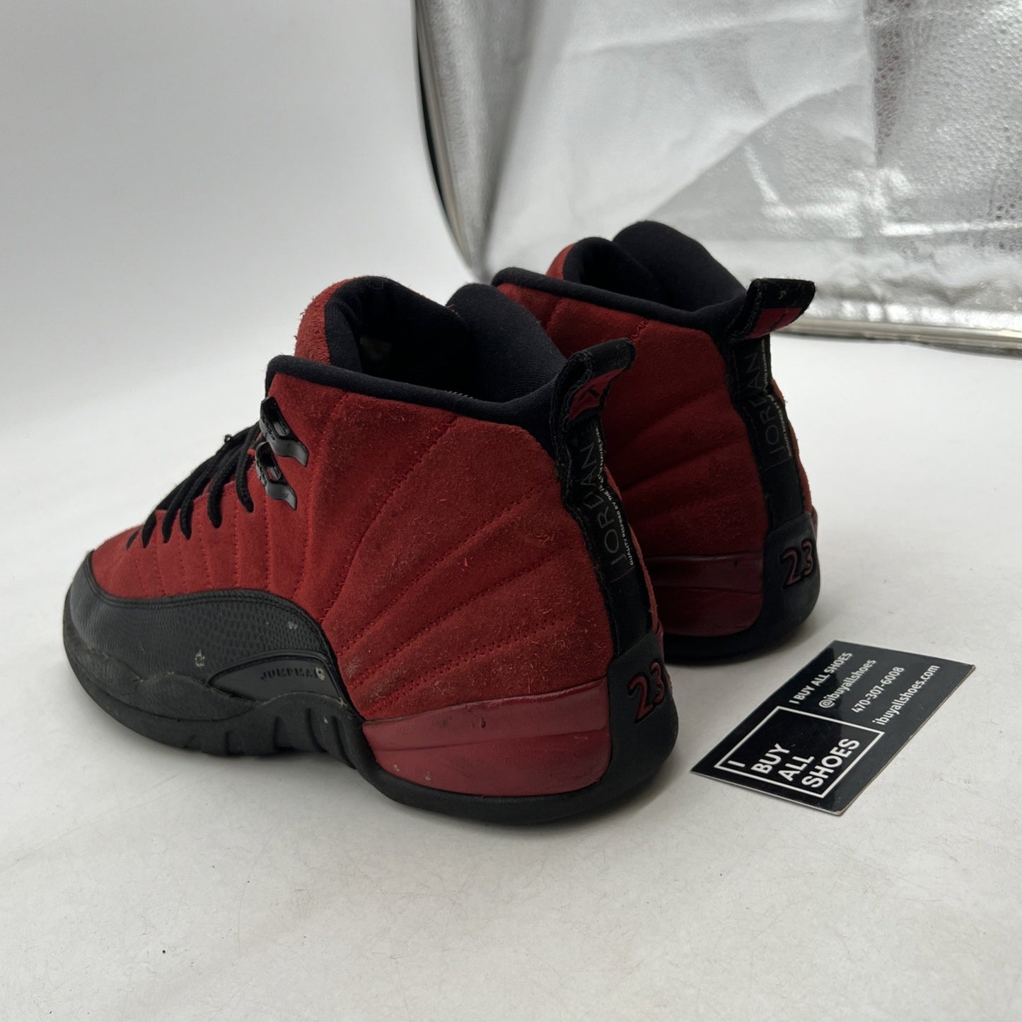 Size 7 - Air Jordan 12 Retro Reverse Flu Game 2020 (153265-602)