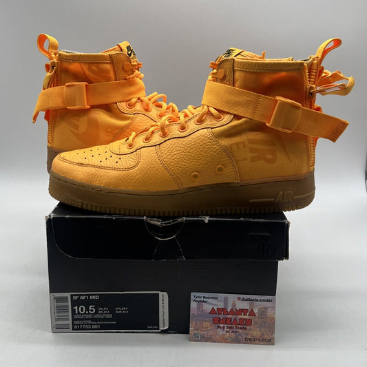 Size 10.5 - Nike SF Air Force 1 Mid OBJ Gum (917753-801)