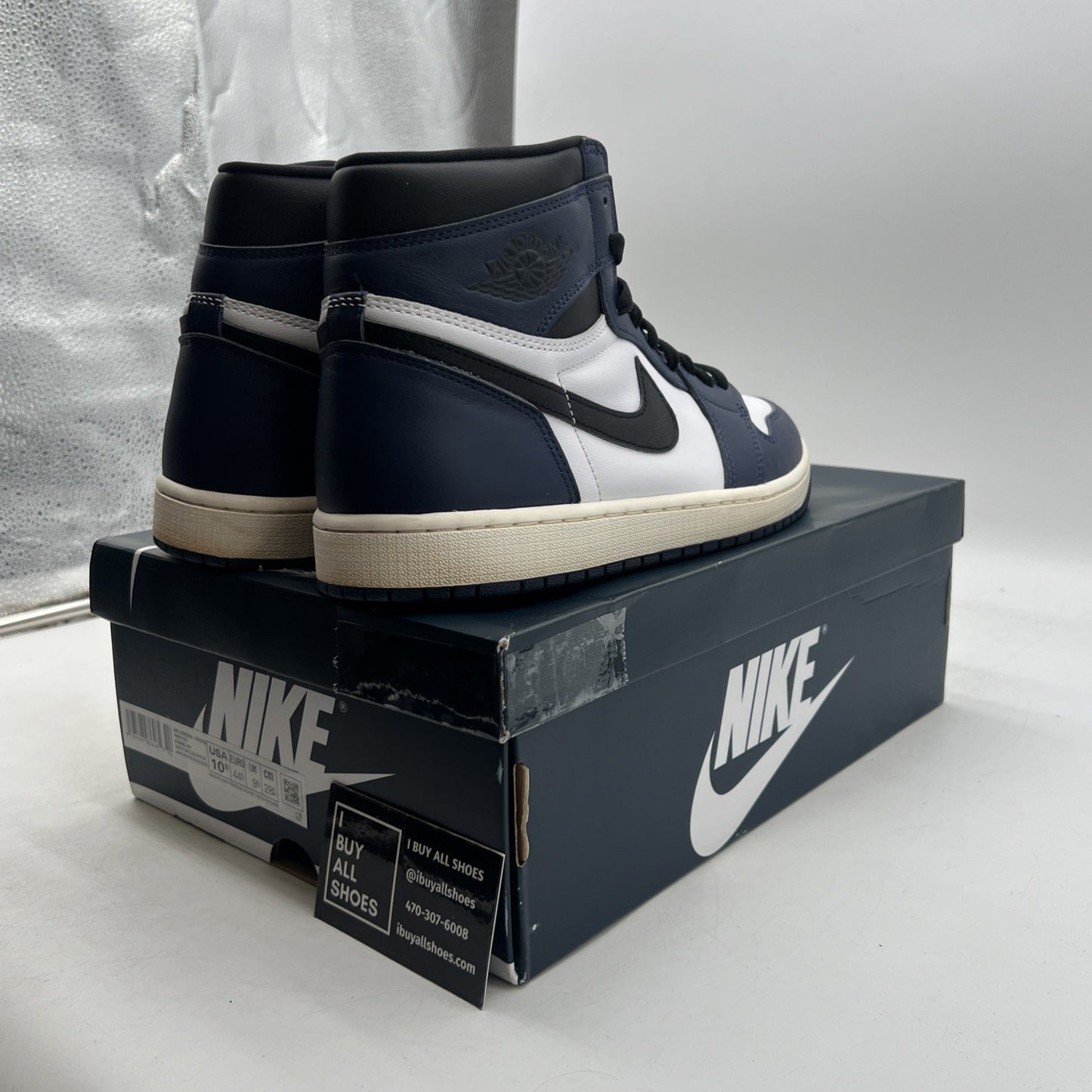 Size 10.5 - Air Jordan 1 Retro OG High Midnight Navy (DZ5485-401)