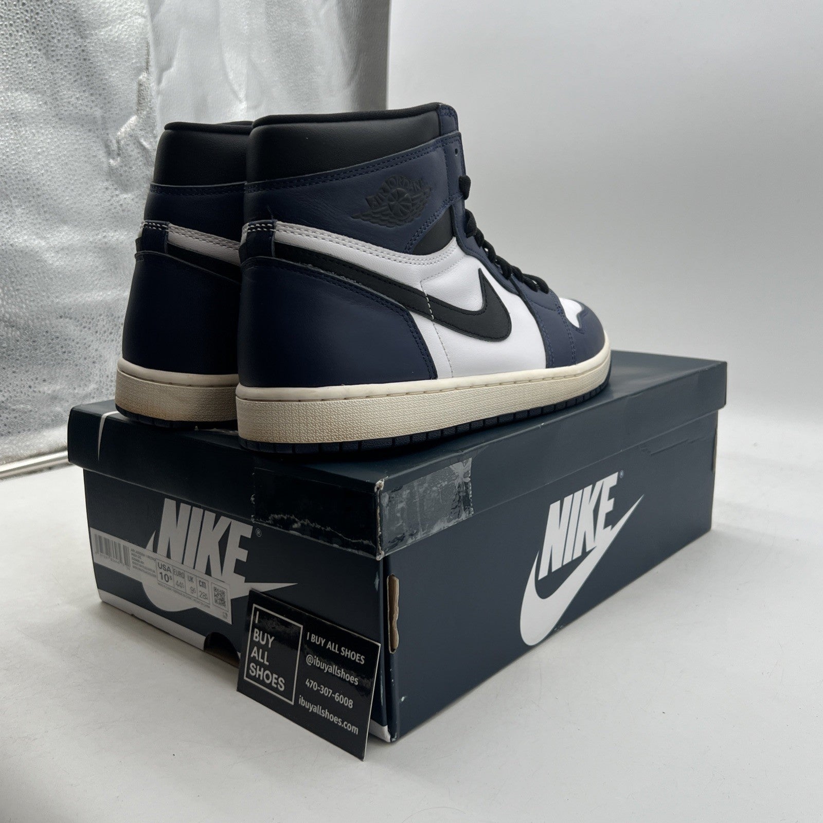 Size 10.5 - Air Jordan 1 Retro OG High Midnight Navy (DZ5485-401)