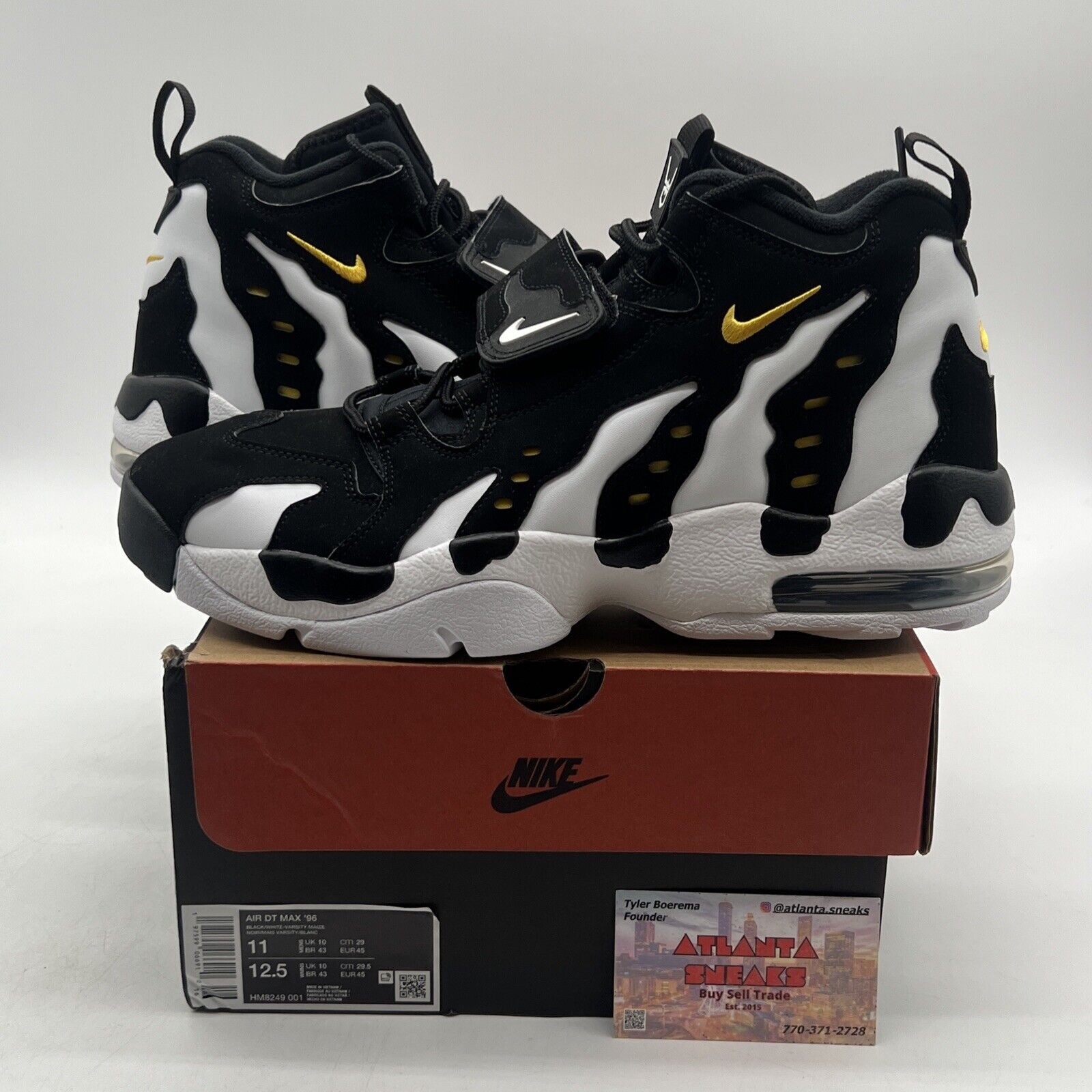 Size 11 - Nike Air DT Max ’96 2024 Black White Suede (HM8249-001)