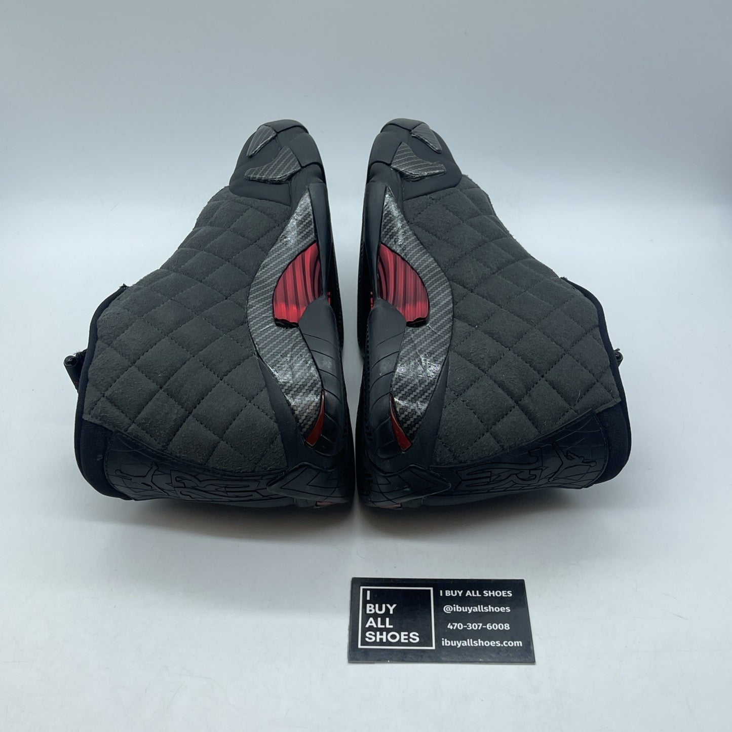 Size 10 - Air Jordan 14 Retro SE Black Ferrari Suede Leather (BQ3685-001)