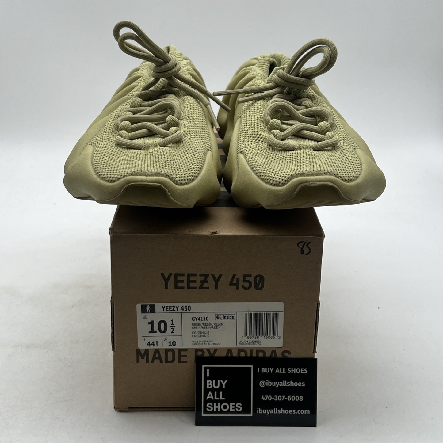 Size 10.5 - adidas Yeezy 450 Resin (GY4110)