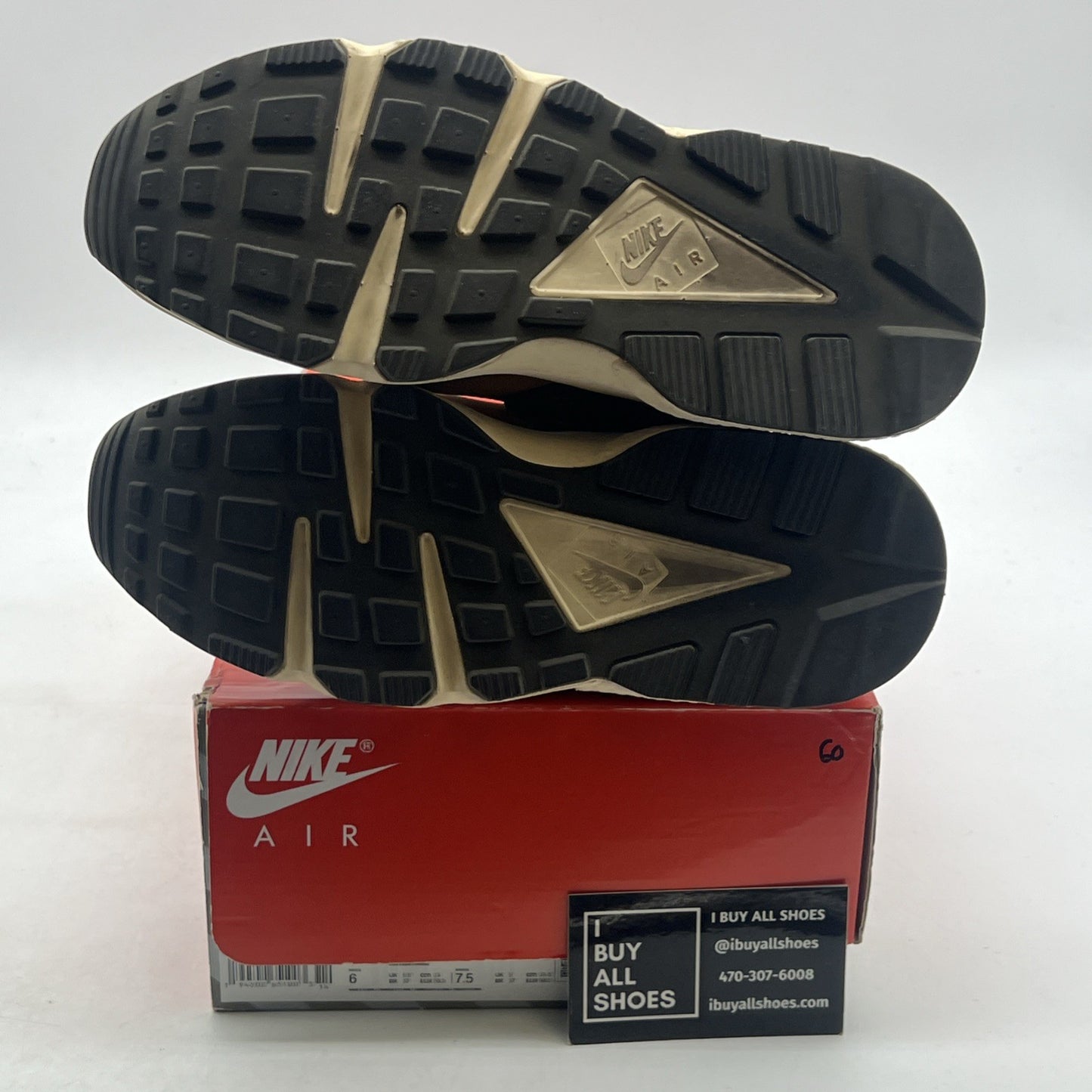 Size 6 - Nike Stussy x Air Huarache LE 2021 Desert Oak (DD1381-200)